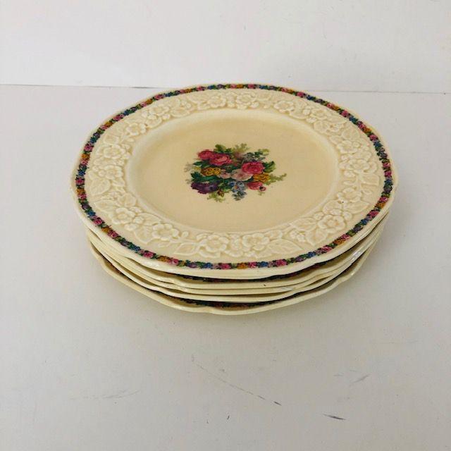 Vintage English Crown Ducal Gainsborough Plates- Set of 6 Vintage English Crown Ducal Gainsborough Plates- Set of 6