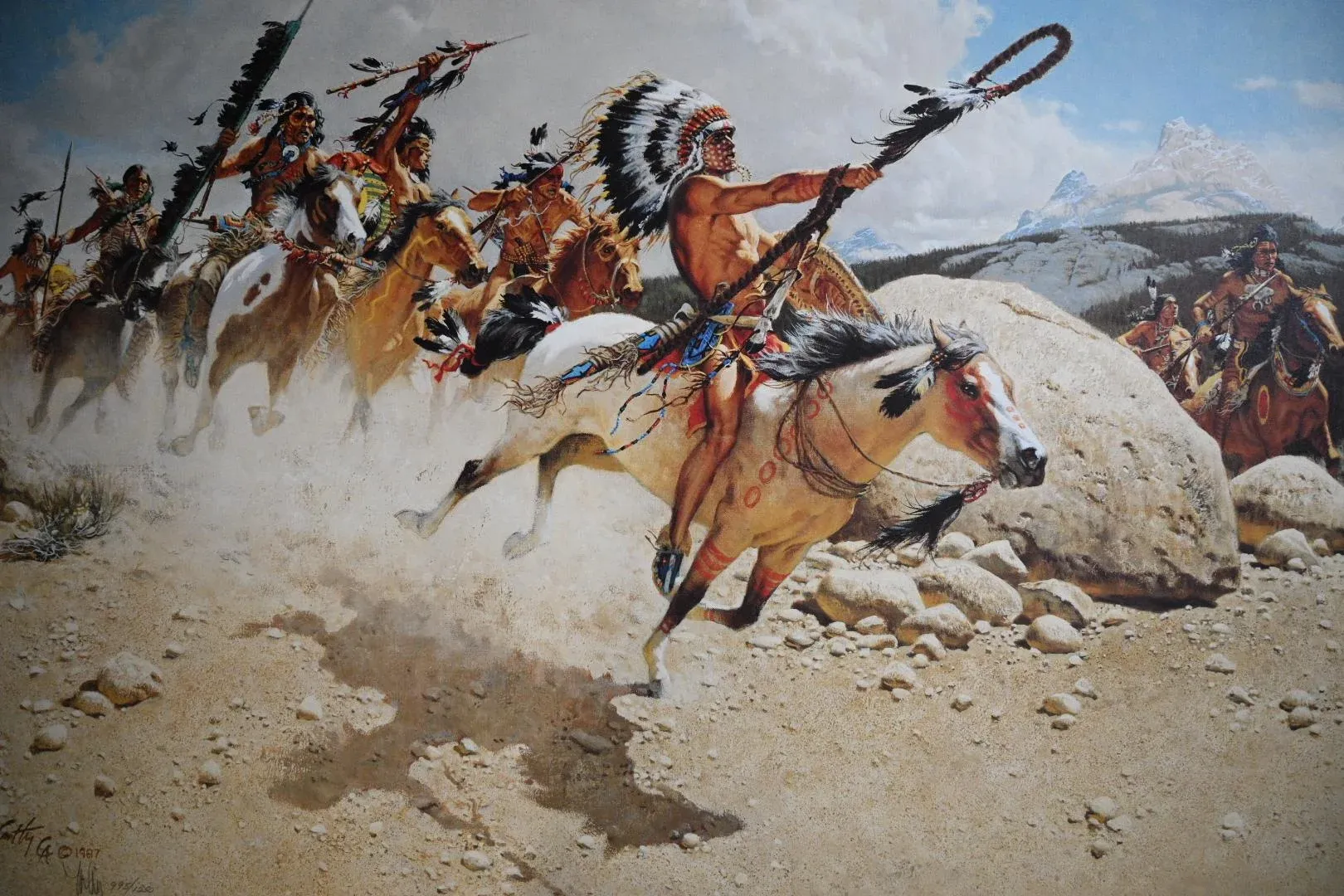 Frank McCarthy “Hoka Hey: Sioux War Cry” Signed & Numbered Limited