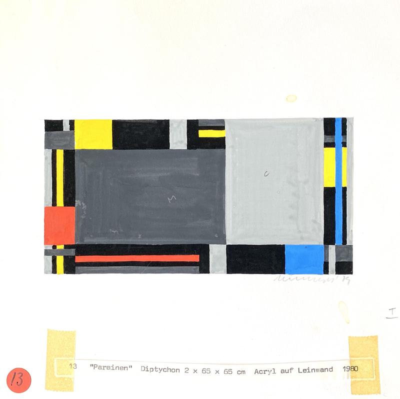 Jo Niemeyer, Parainen, 1980, Paper
