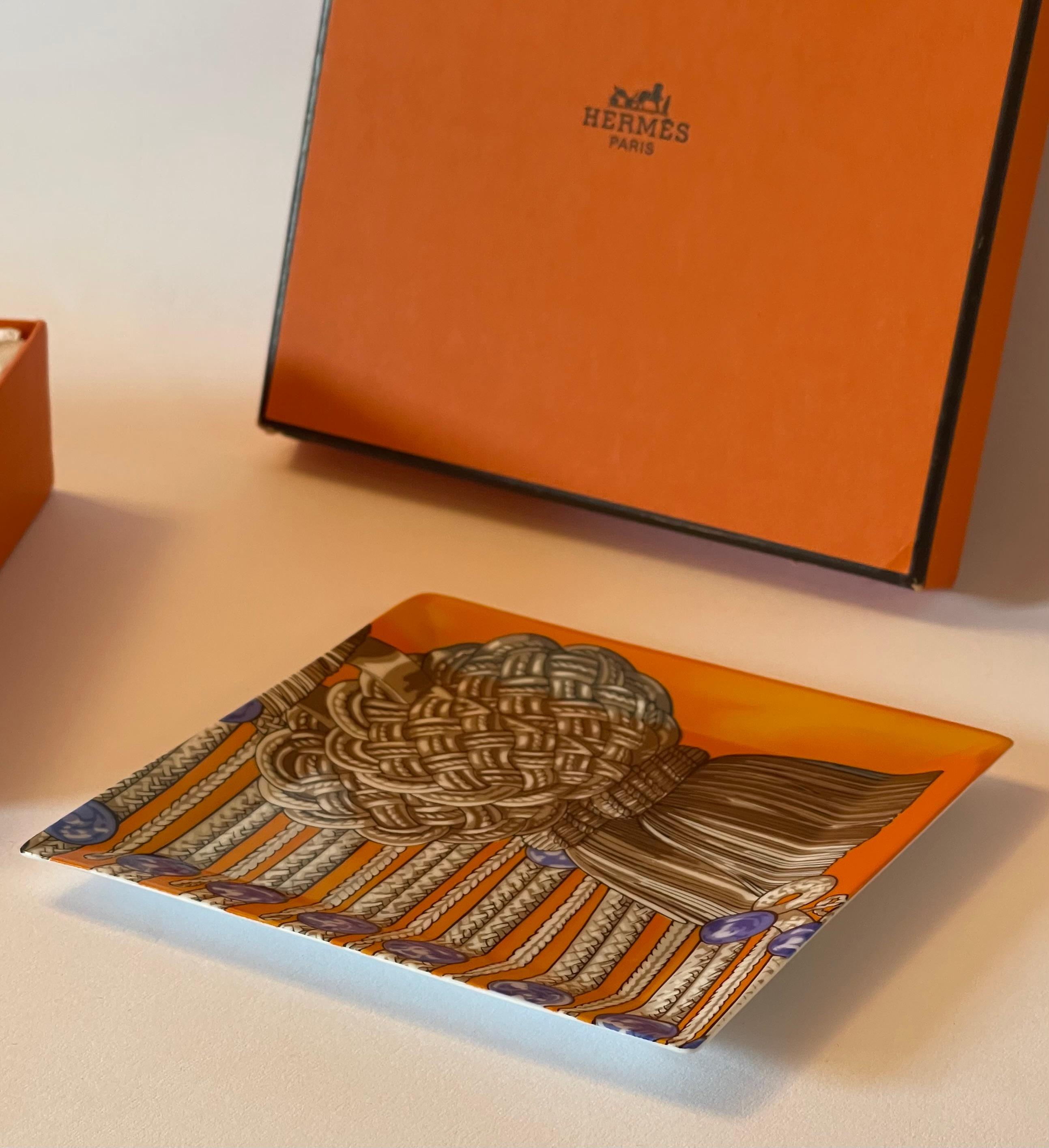 Hermes Brandebourgs Vide Poche Tray | Chairish