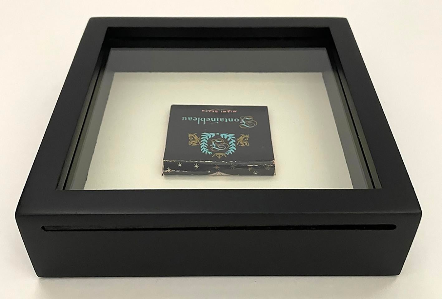 Mid 20th Century Vintage Framed Matchbook From the Royal Hawaiian  