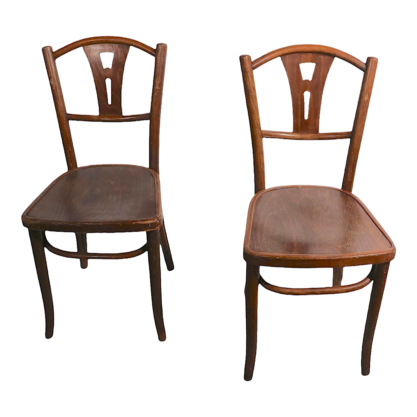 Pr. Vienna Secessionist School Bentwood Chairs Made in Poland Att. To