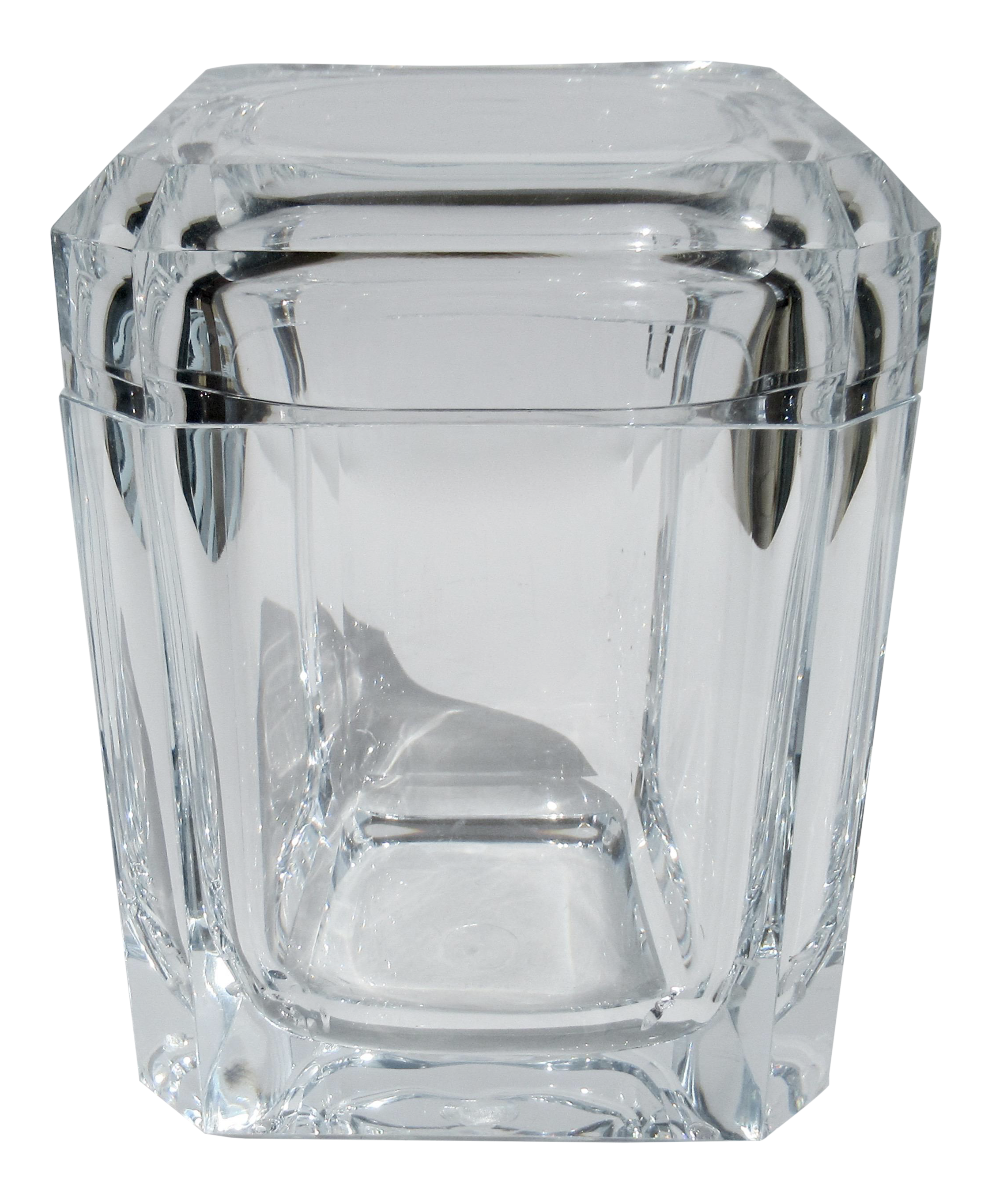 Vintage Mid-Century Modern Alessandro Albrizzi Lucite Square