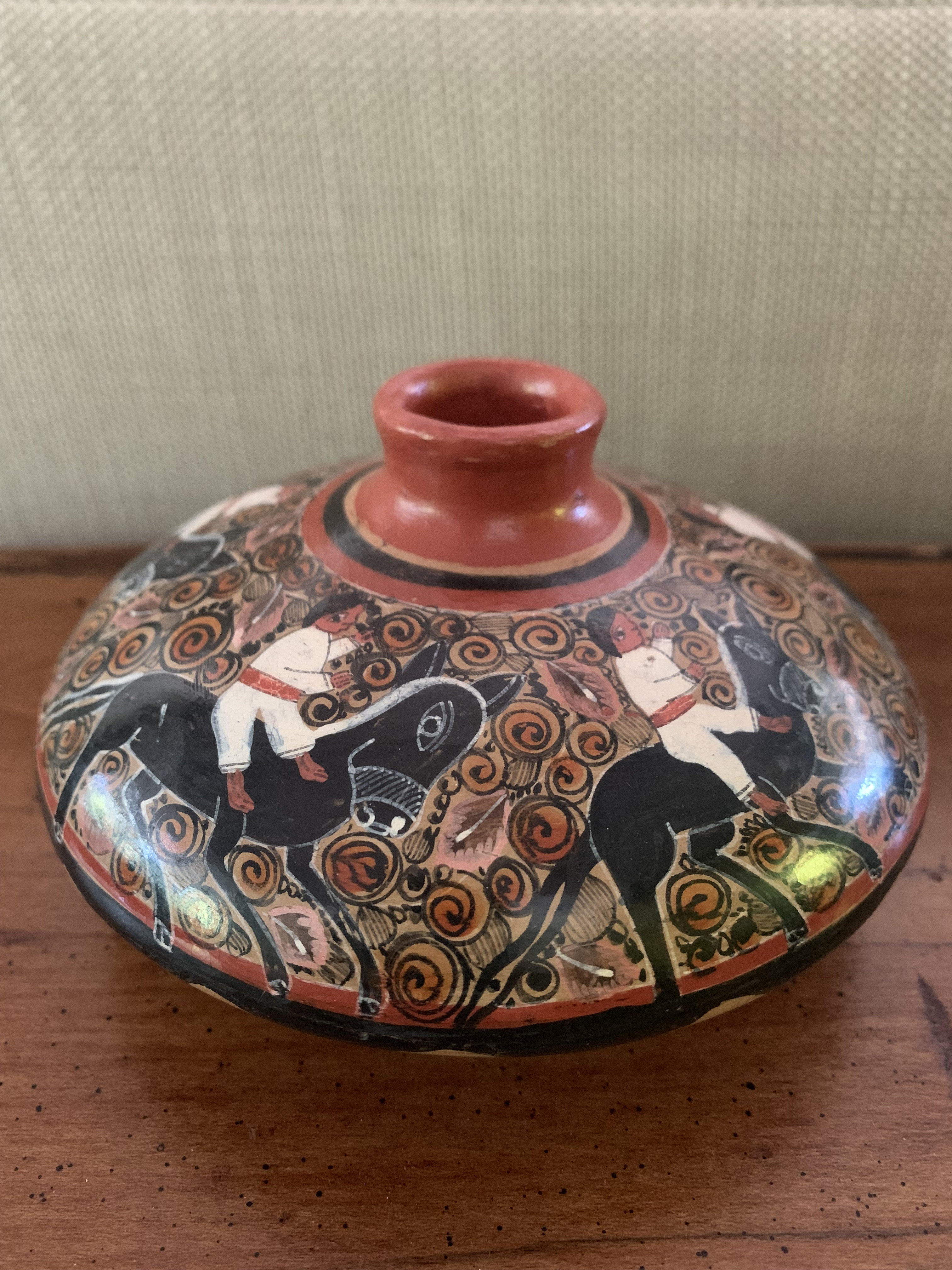 Vintage 1960s Salvador Vasquez Mexican Folk Art Pottery Vintage 1960s Salvador Vasquez Mexican Folk Art Pottery