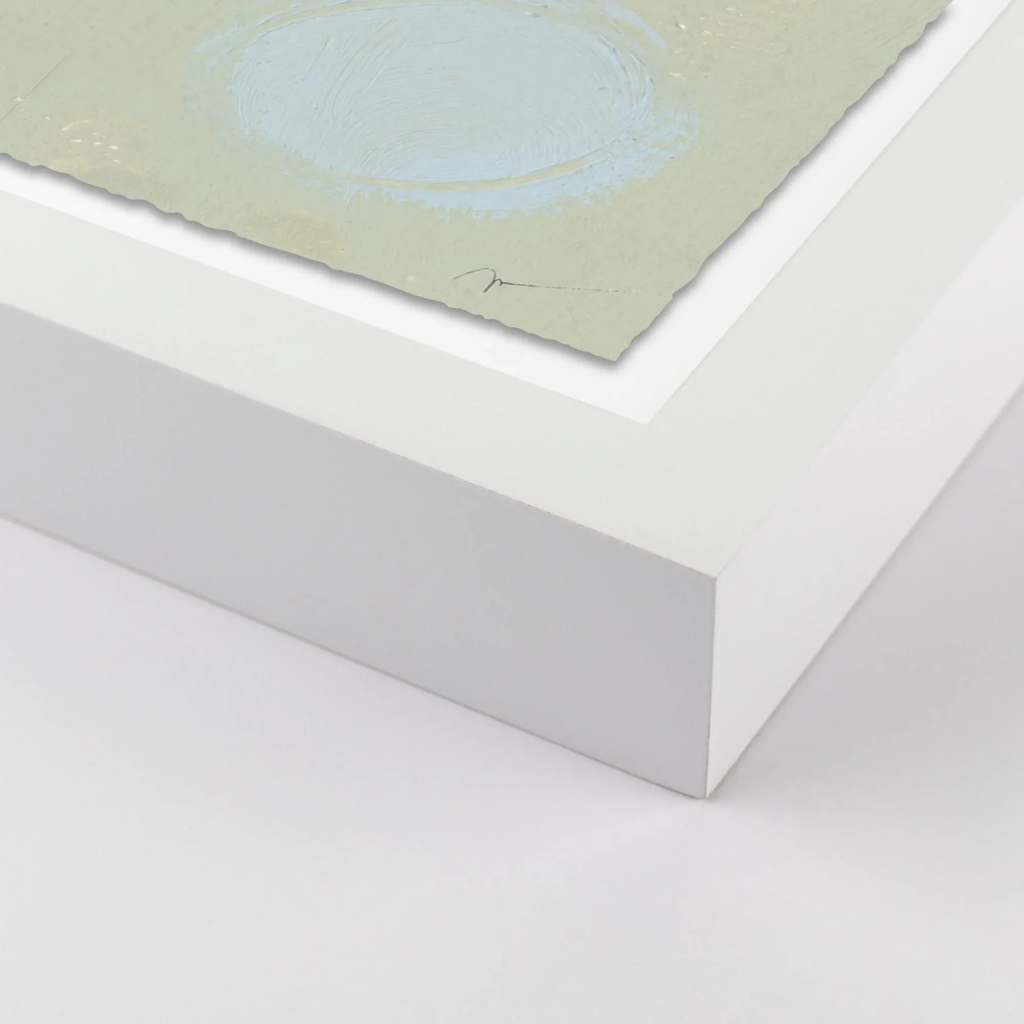 Mirasol Palm Study II by Haley Mathewes in Maple Frame, Small Art Print