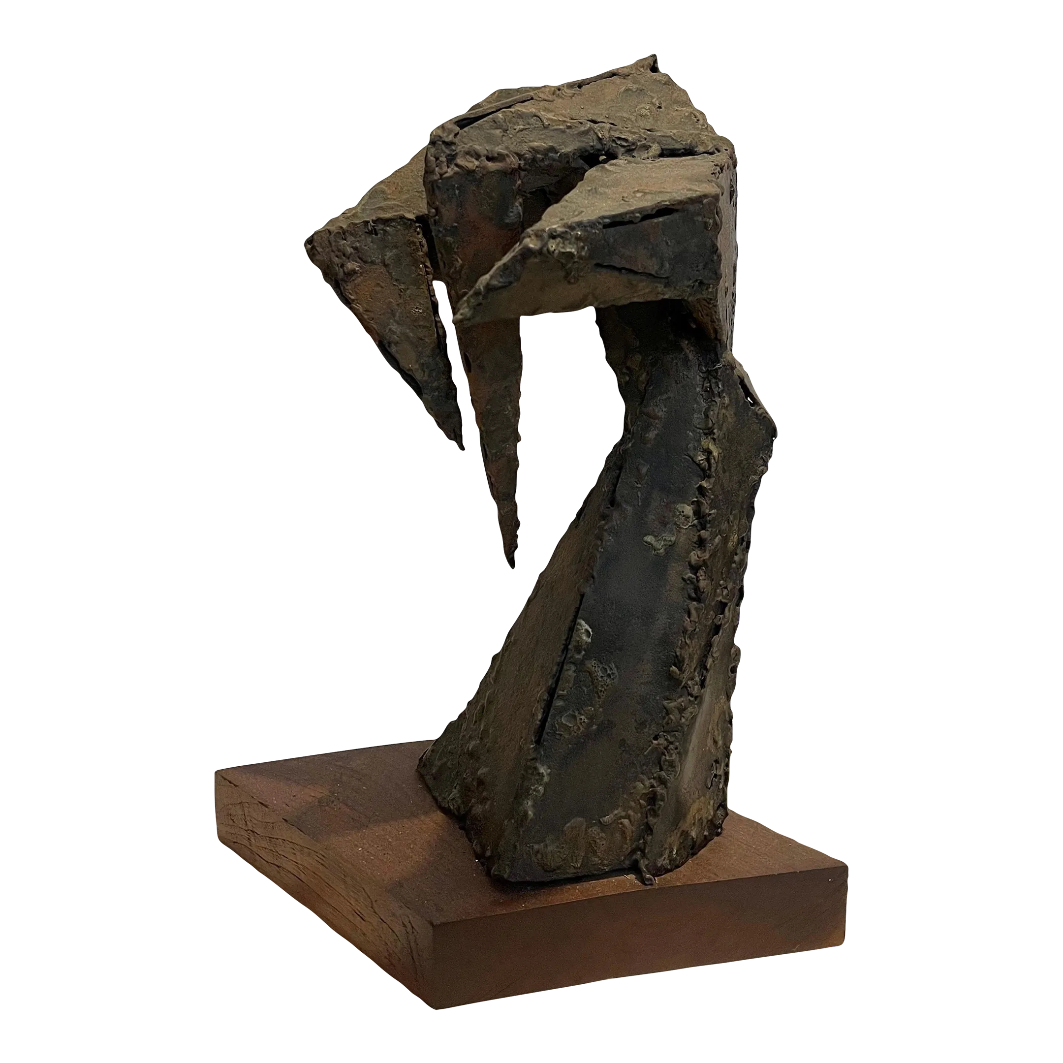 Abstract Expressionist Biomorphic Welded Metal Sculpture, c.1950's ...