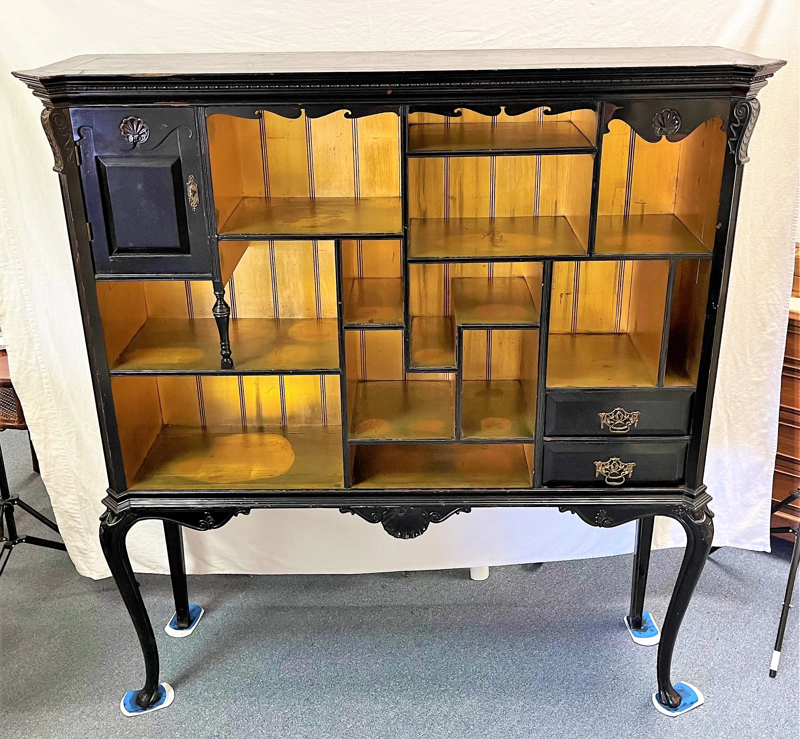 さんちゃん様御専用　永華紅木　中国家具　棚　シェルフ　チャイナアンティーク 中国家具 棚 シェルフ ラック チャイナアンティーク 木製 飾り棚 栄華