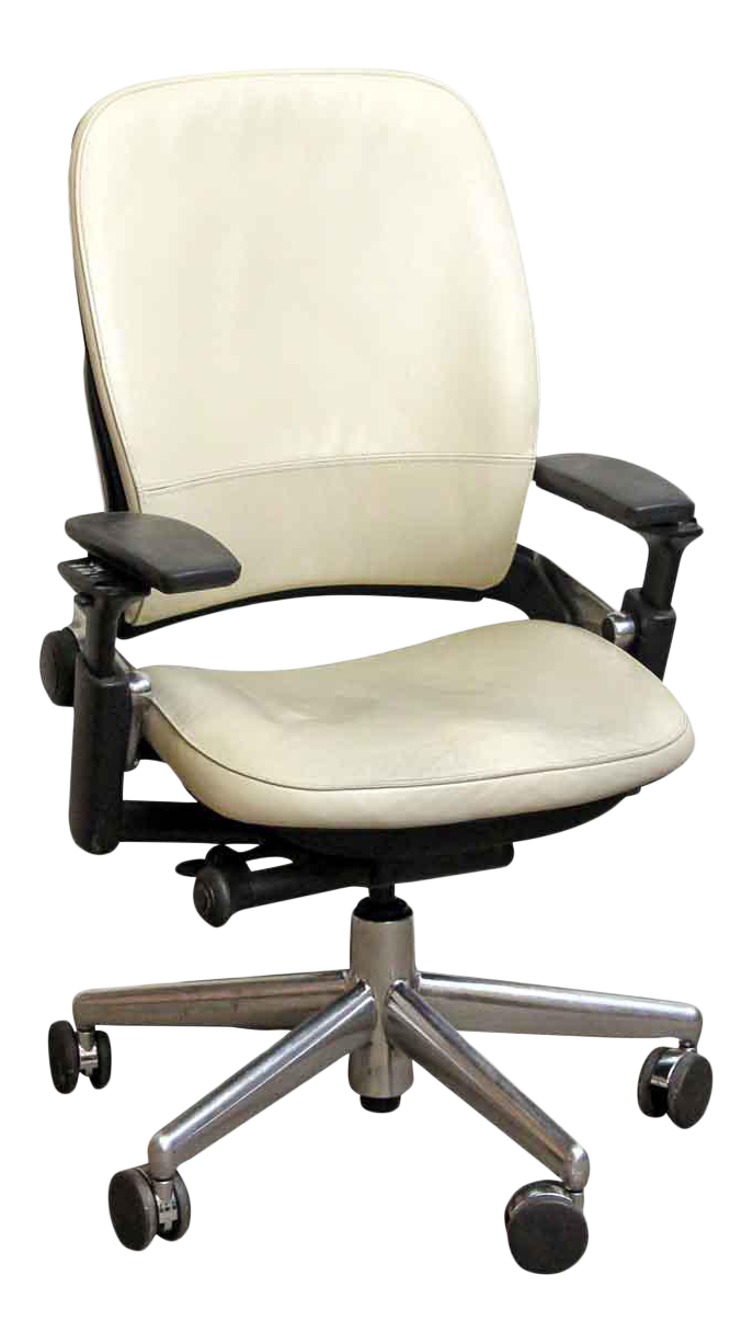 Black & White Office Chair by Steelcase Chairish