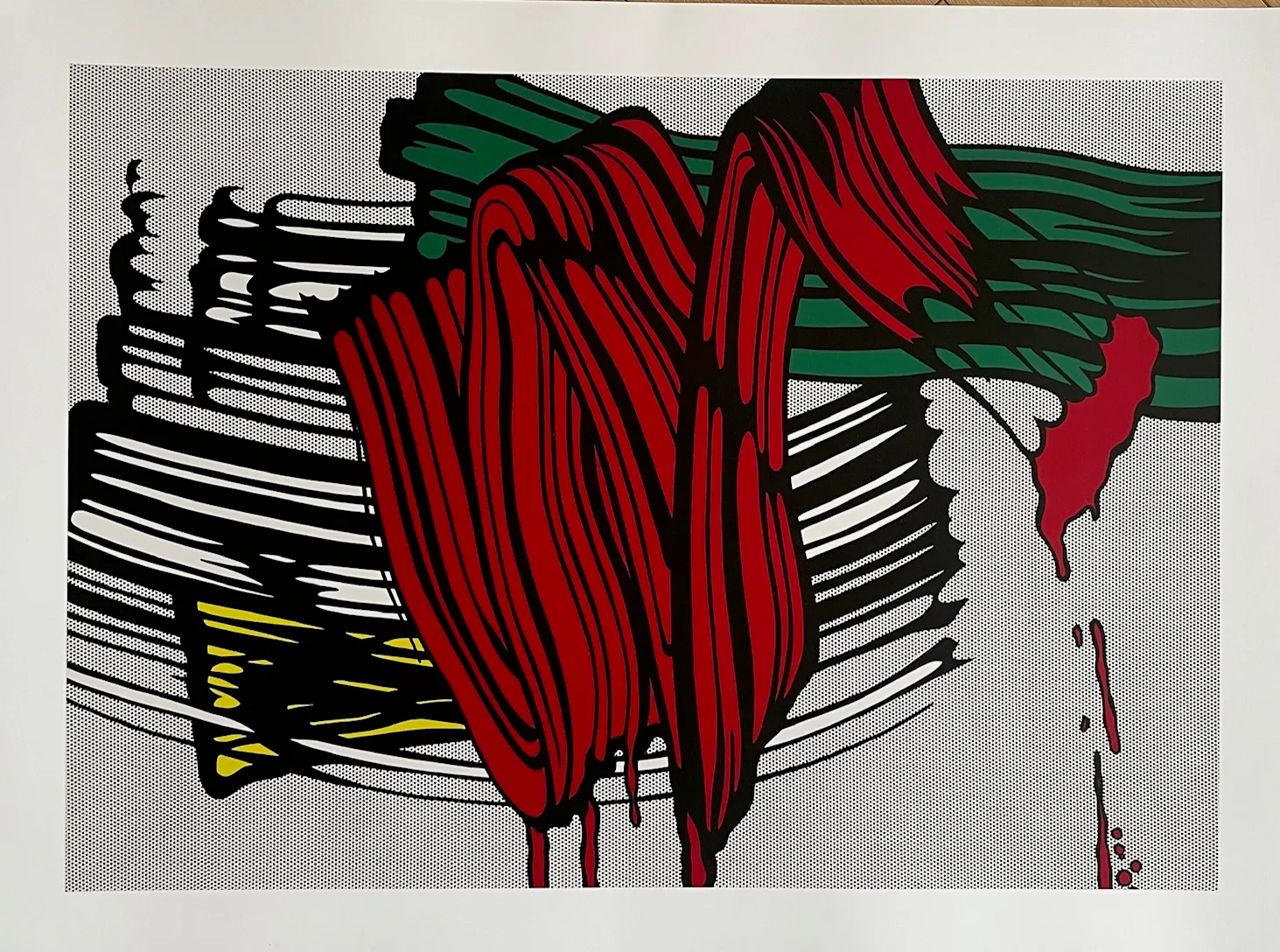 Roy Lichtenstein, Big Painting No. 6, 1965 / 2024, Print | Chairish