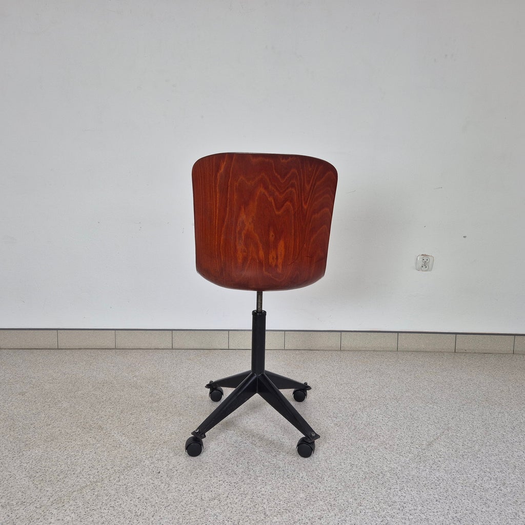 Vintage Swivel Office Chair by Elmar Flötotto for Pagholz, 1970s