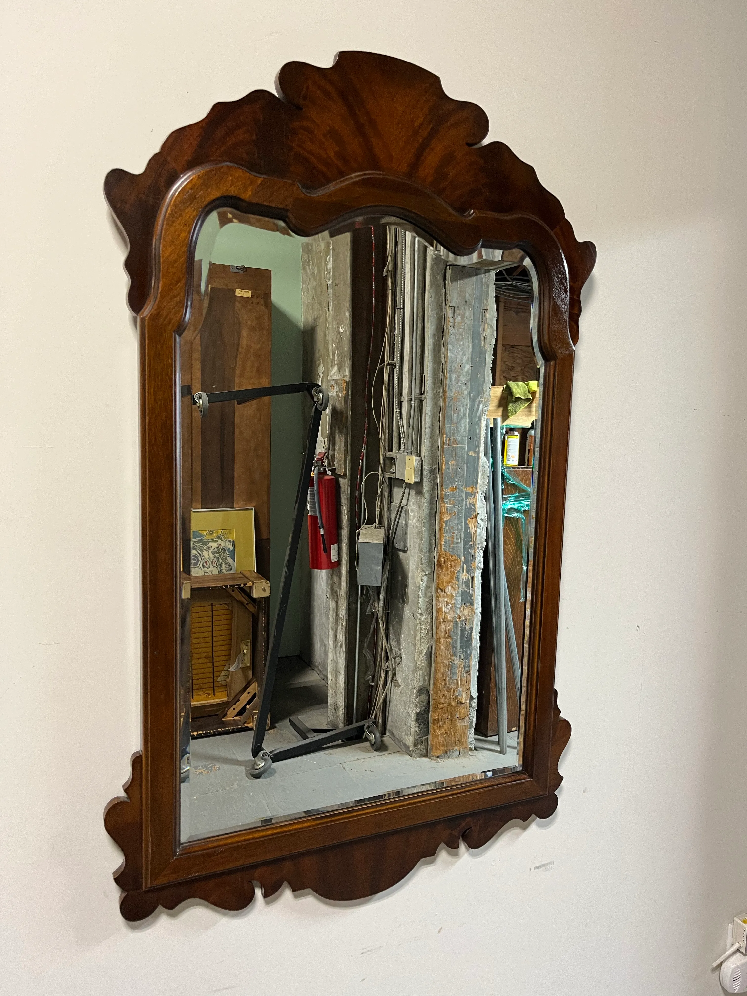Vintage Drexel Heritage Chippendale Style Mirror | Chairish