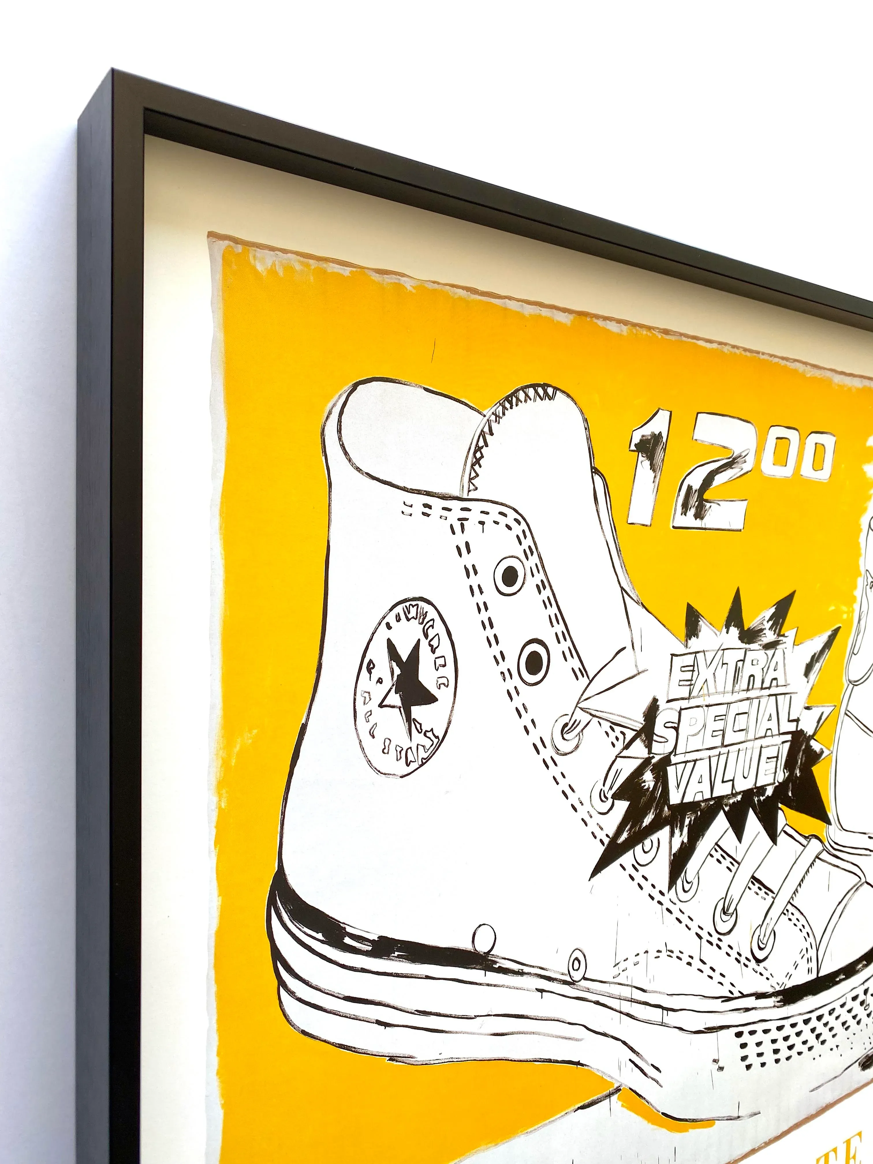 Andy Warhol Vintage 1992 Lithograph Print Framed Pop Art Andy Warhol Vintage 1992 Lithograph Print Framed Pop Art