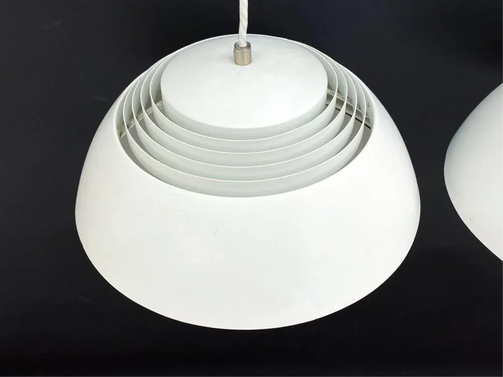 シーリングライト・天井照明 to Attributed Pendants Suspension 500 Royal Aj Metal White 1960's Jacobsen Arne 500  AJ Poulsen Louis シーリングライト・天井照明
