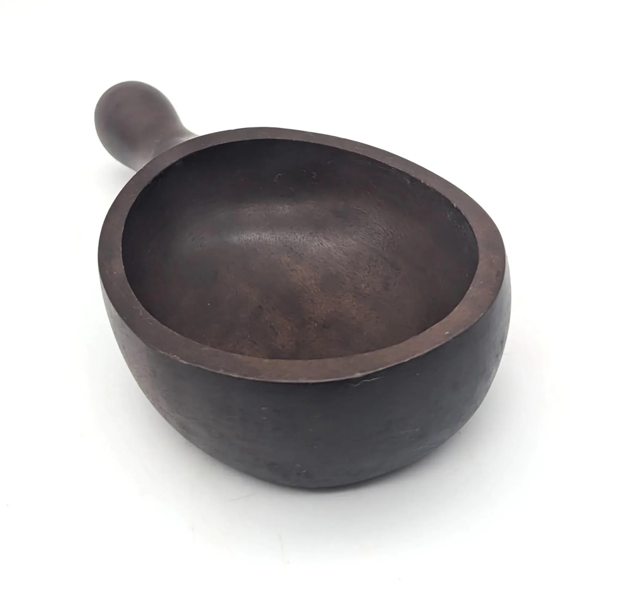 1960s Jean Dobré Tropic-Art Brazilian Imbuia Wood Bowl | Chairish