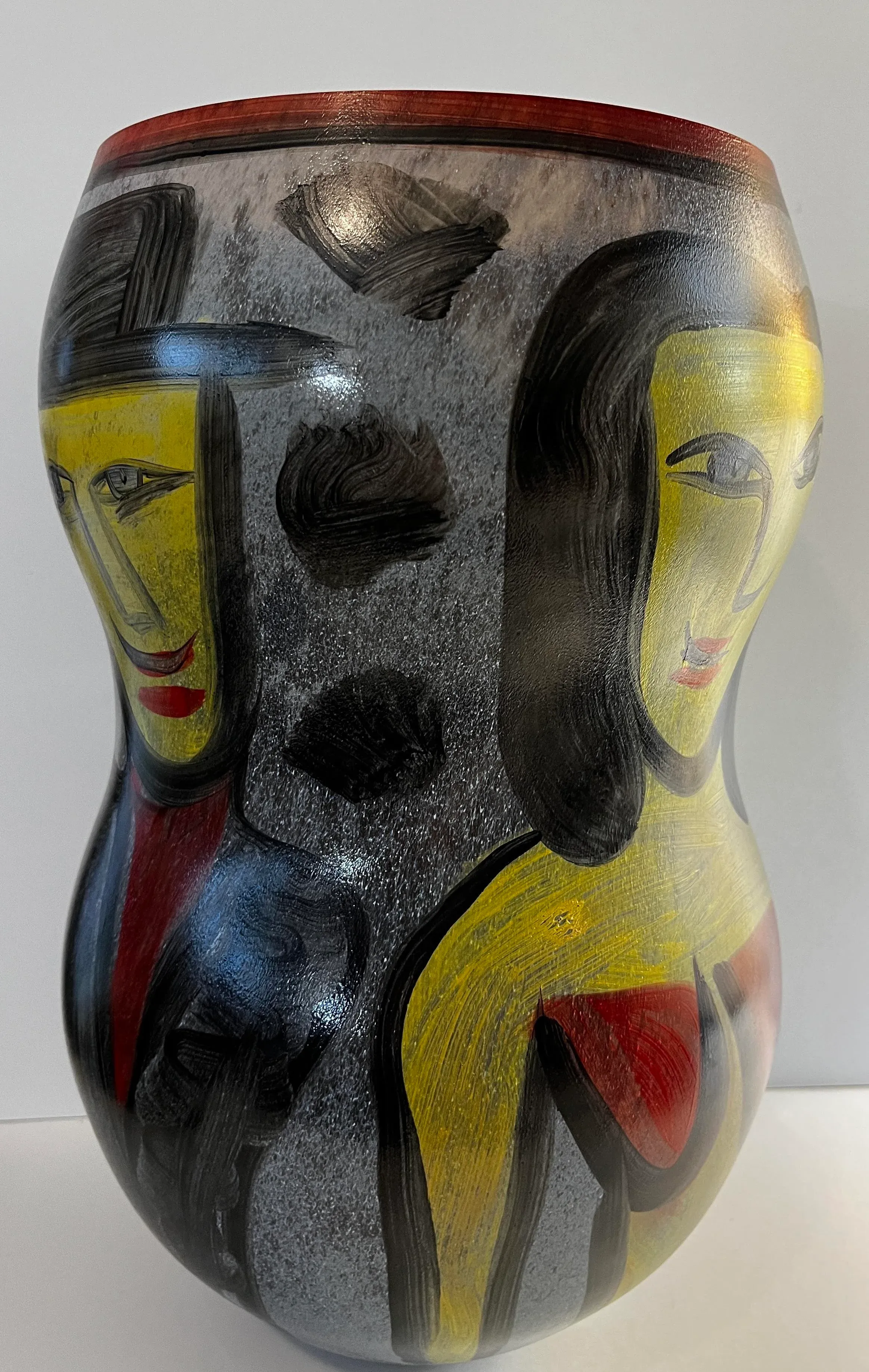 1980s Ulrica Hydman-Vallien Kosta Boda Vase | Chairish