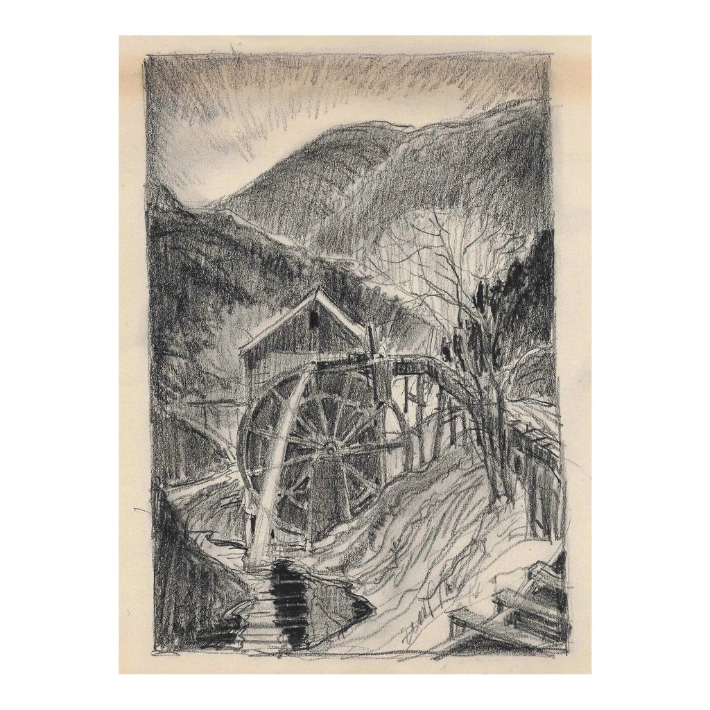Mountain Valley Drawing