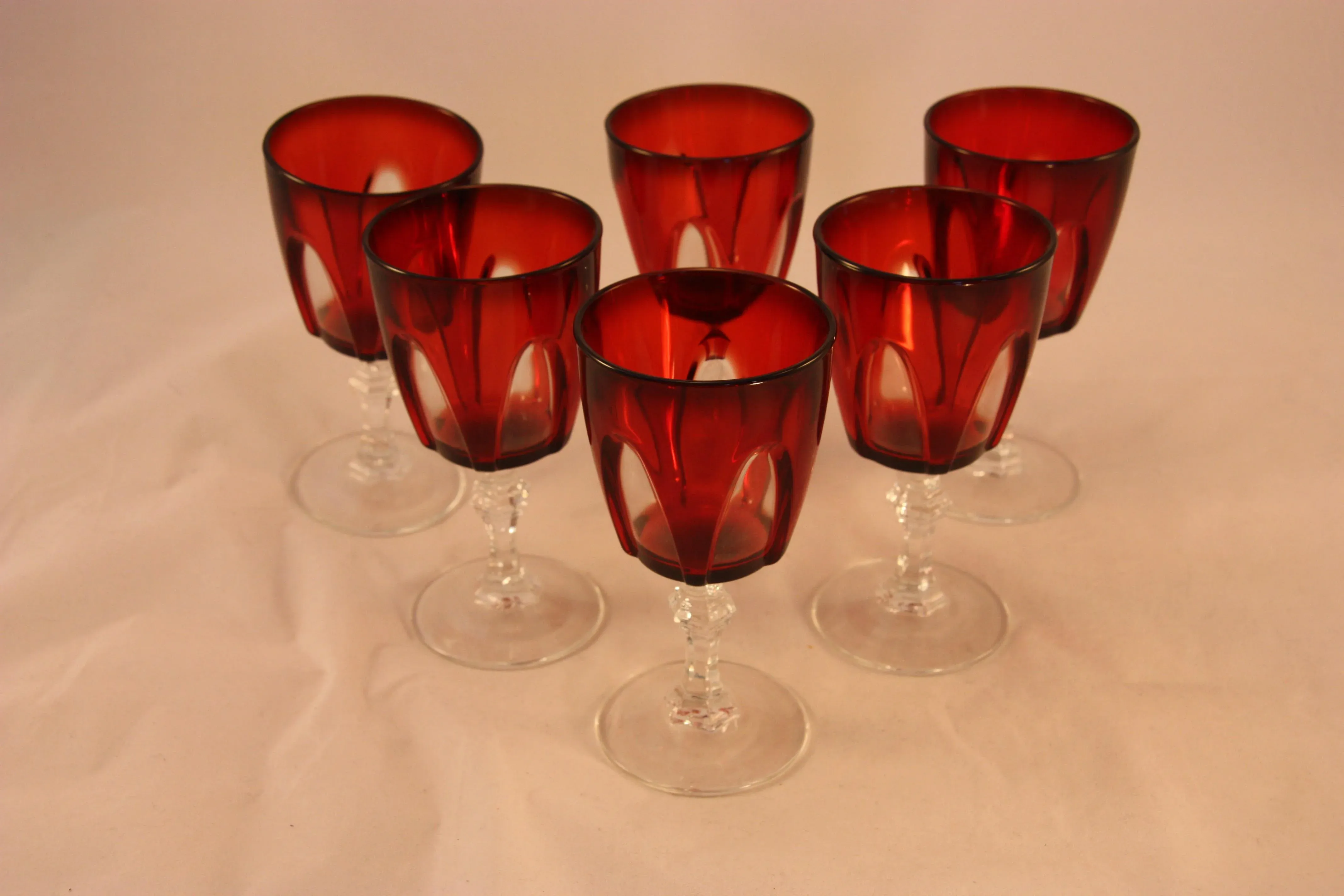 Clear Red Wine Glasses - Set of 6, image size:4272x2848