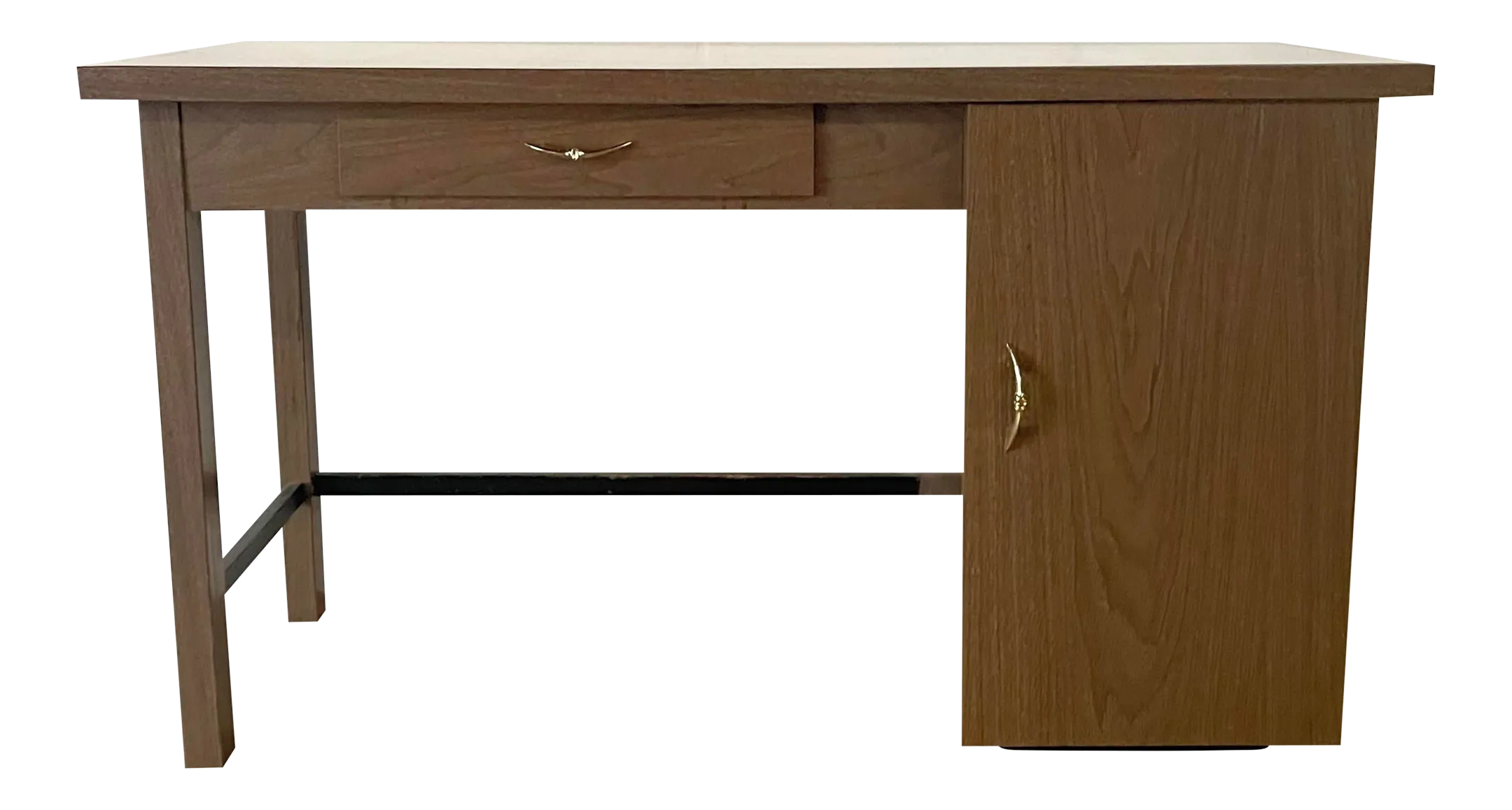 MidCentury Modern Writing Desk With Drawers Chairish