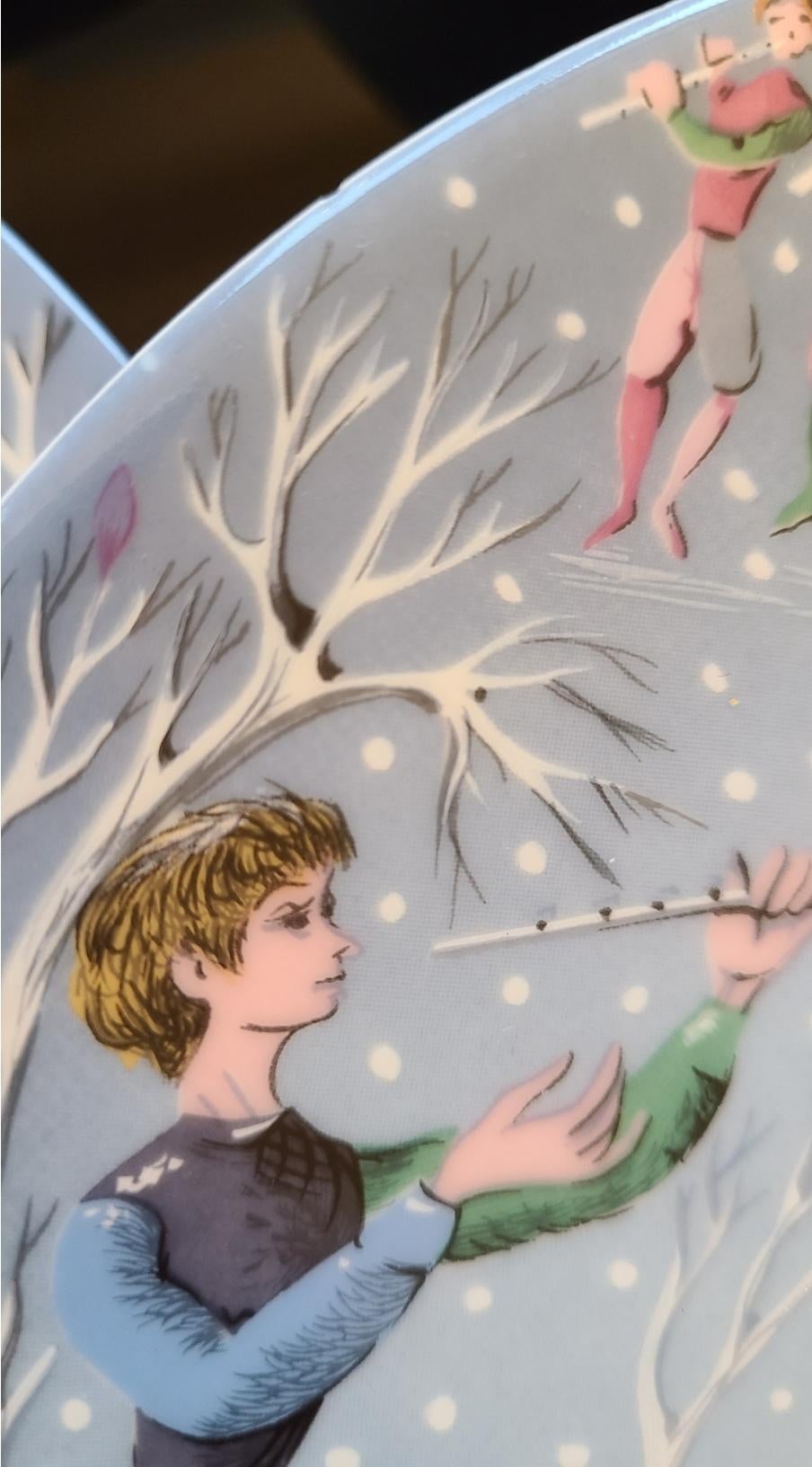 1970's Haviland Limoge & Remy Hetreau the Twelve Days of Christmas