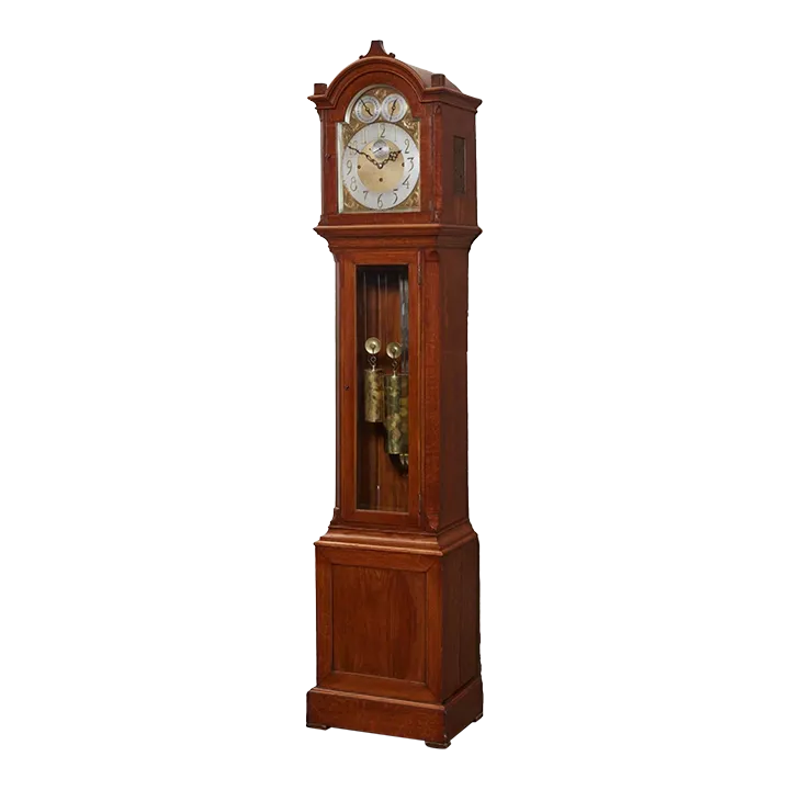 Edwardian 8 Bell 5 Gong Quarter Strike Musical Grandfather