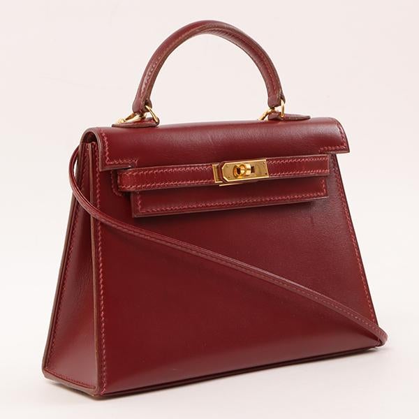 Hermes 1958 Made Mini Mini Kelly Bag Rouge H