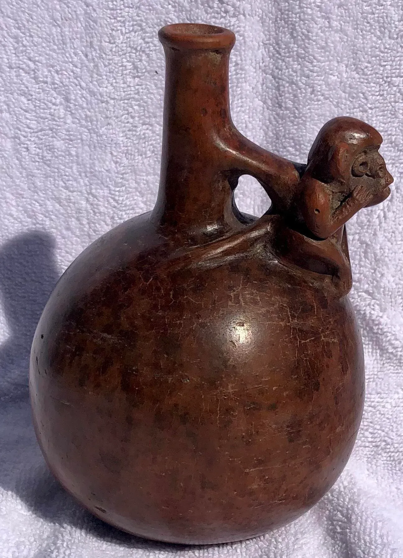 Monkey Effigy Stirrup Vessel ReplicaRazor