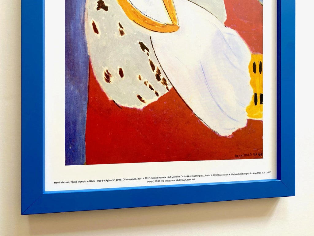 Henri Matisse Vintage 1992 Museum of Modern Art Framed Lithograph