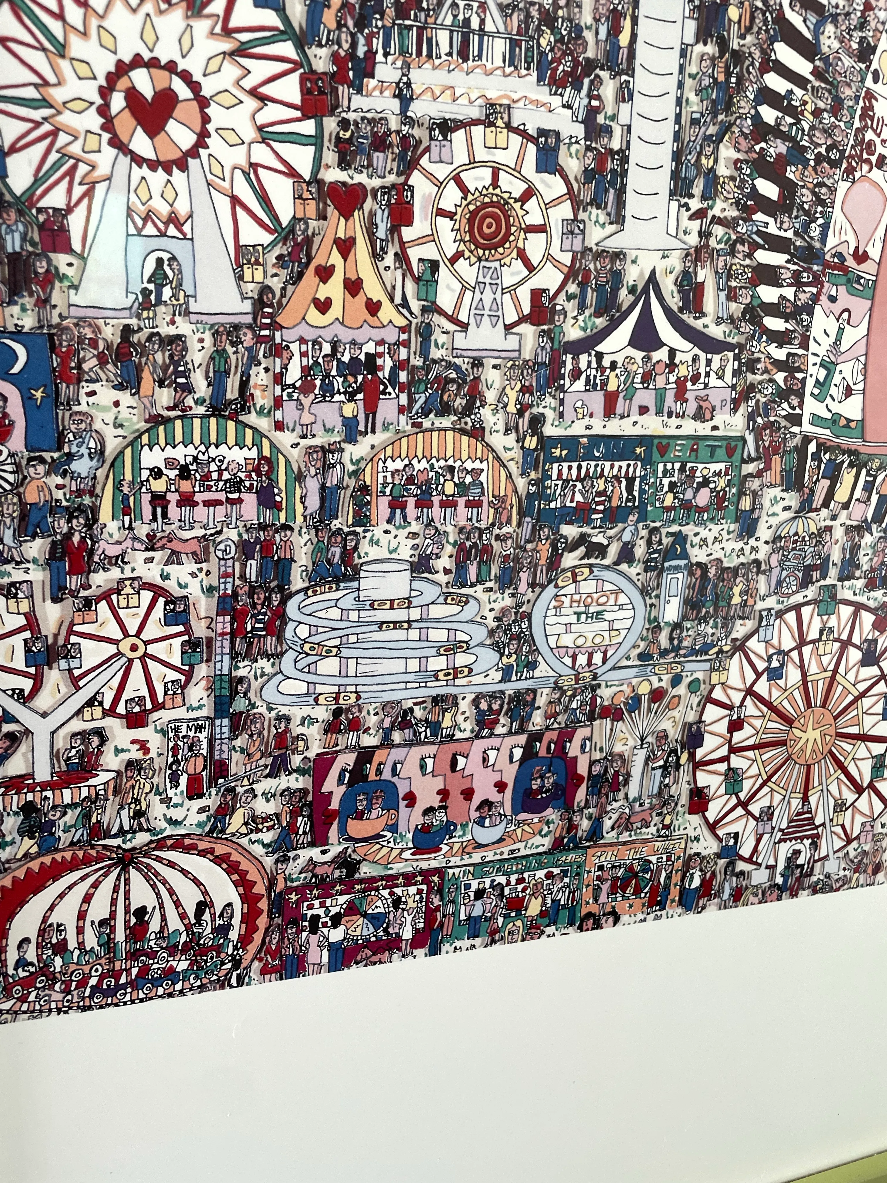 その他 James rizzi TAKE ME OUT TO THE BALL GAME James Rizzi | TAKE ME OUT TO THE BALL GAME (1990) | MutualArt