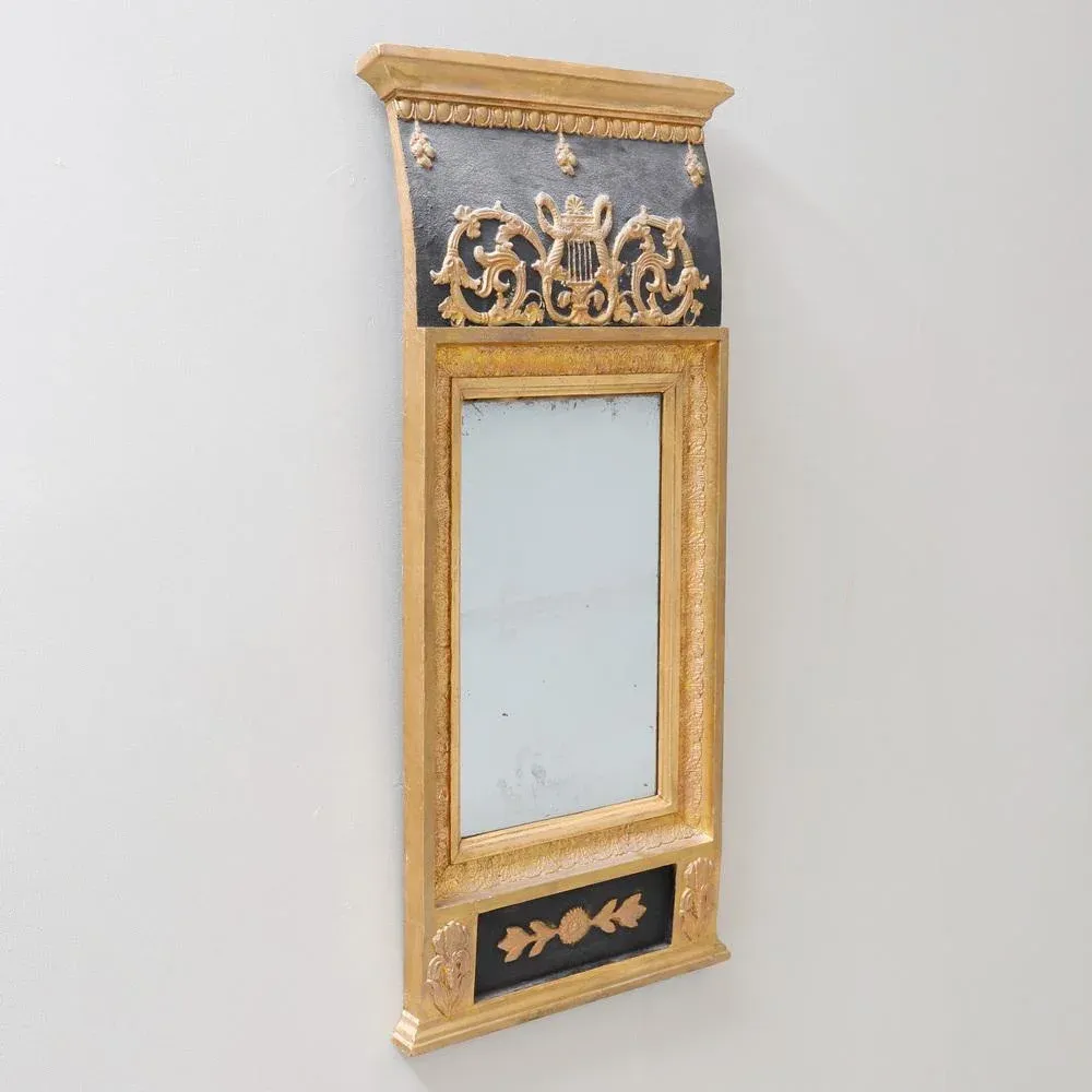 Swedish Empire Mirror, 1850s | Chairish