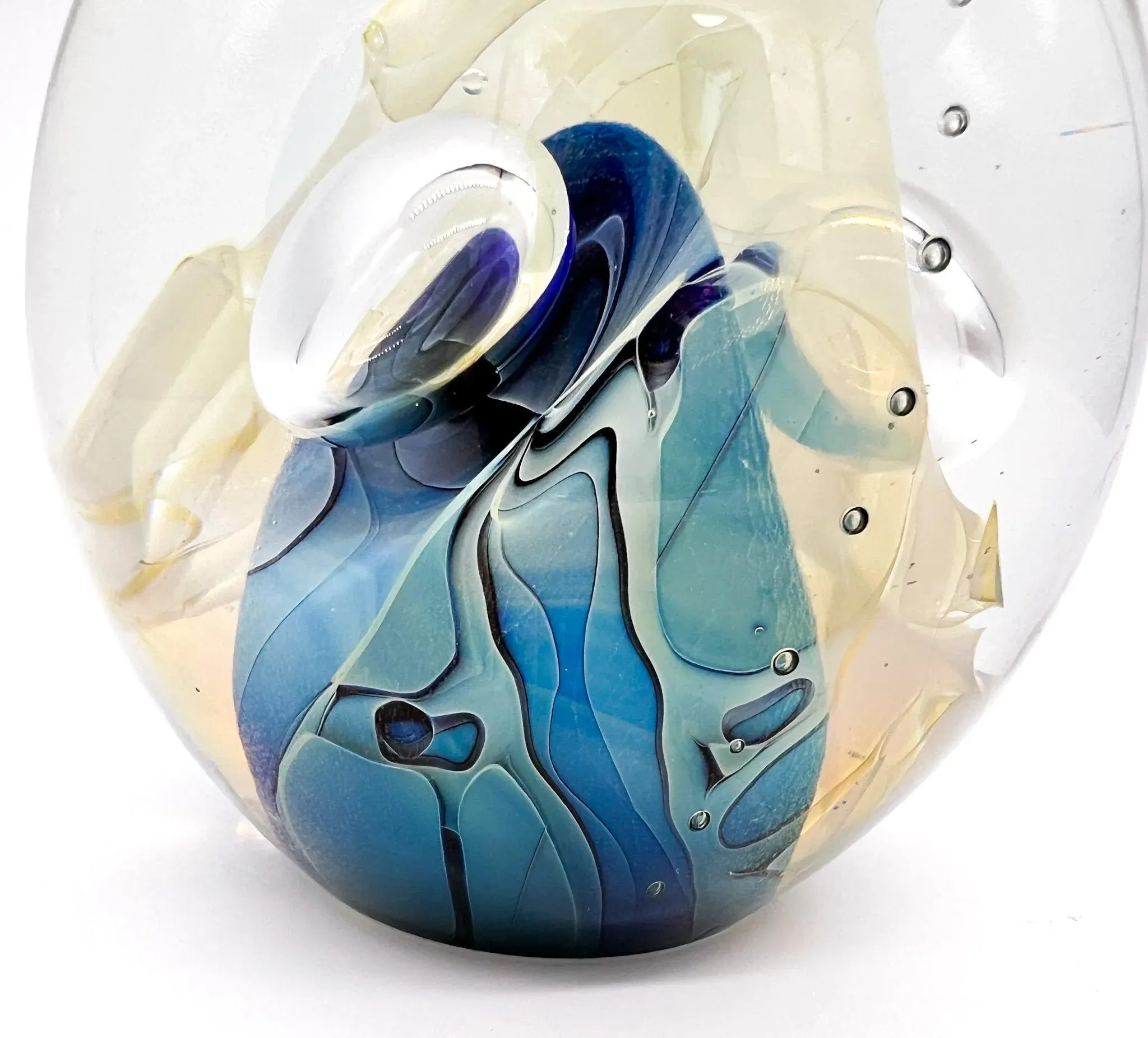 ガラス作家 Robert Eickholt 香水瓶  希少 1990年 在銘 ガラス作家 Robert Eickholt 香水瓶 希少 1990年 在銘 ガラス