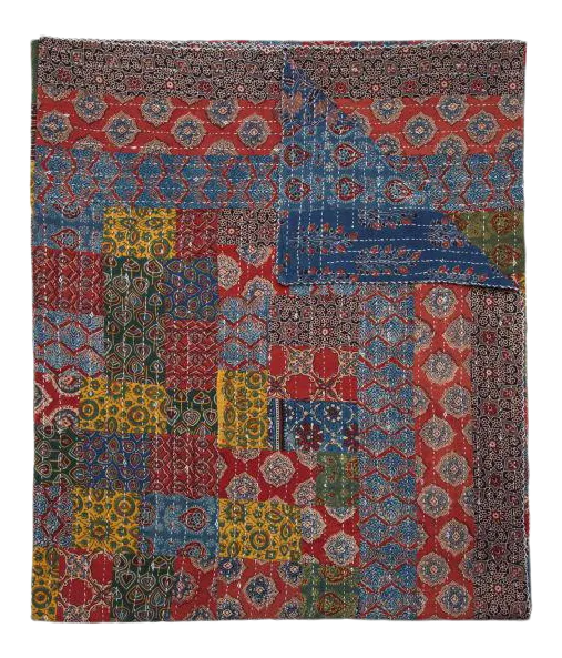 Chindi 2 Patchwork Quilt, Queen MultiColor Chairish