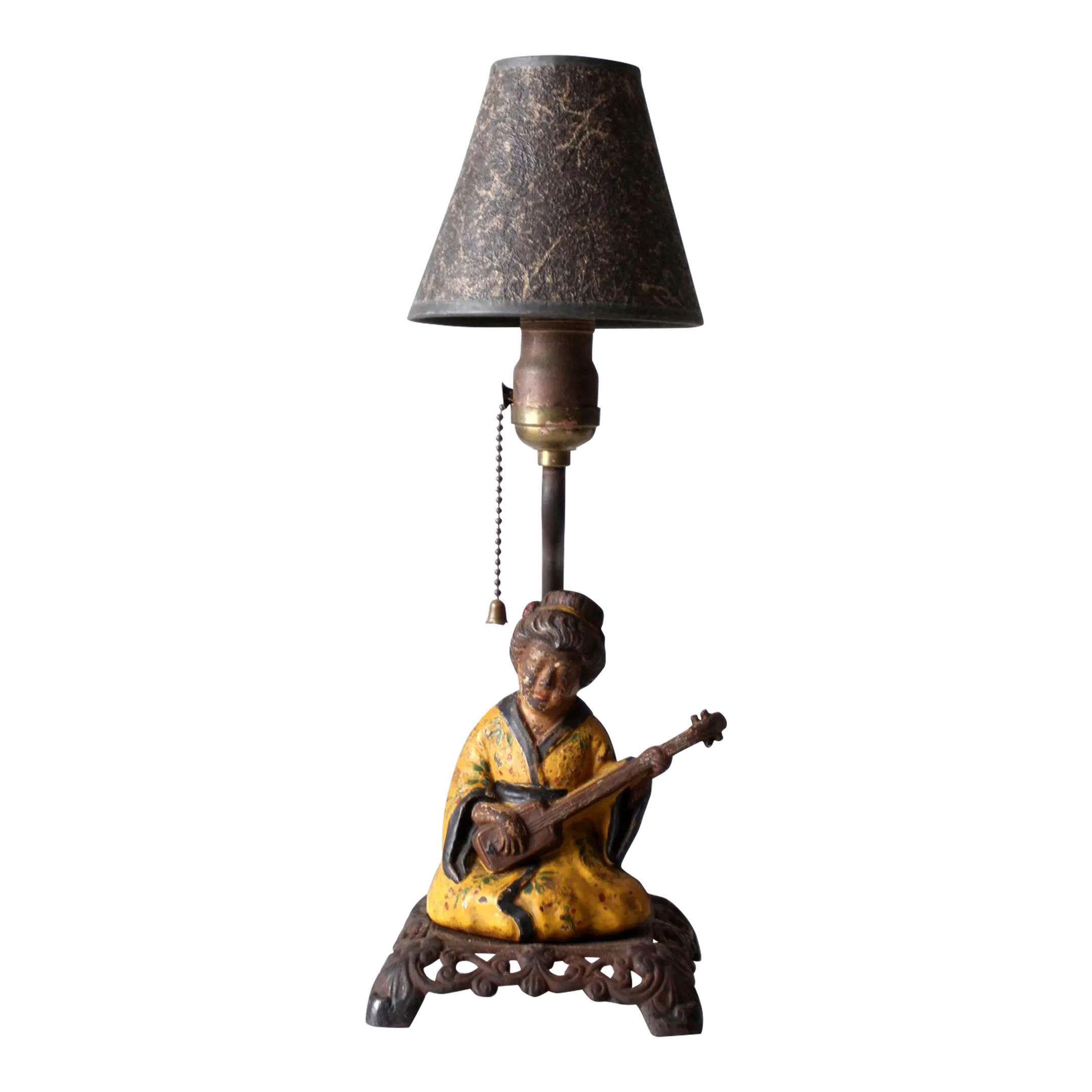 Hubley Cast Iron Lamp Circa 1930s Chairish