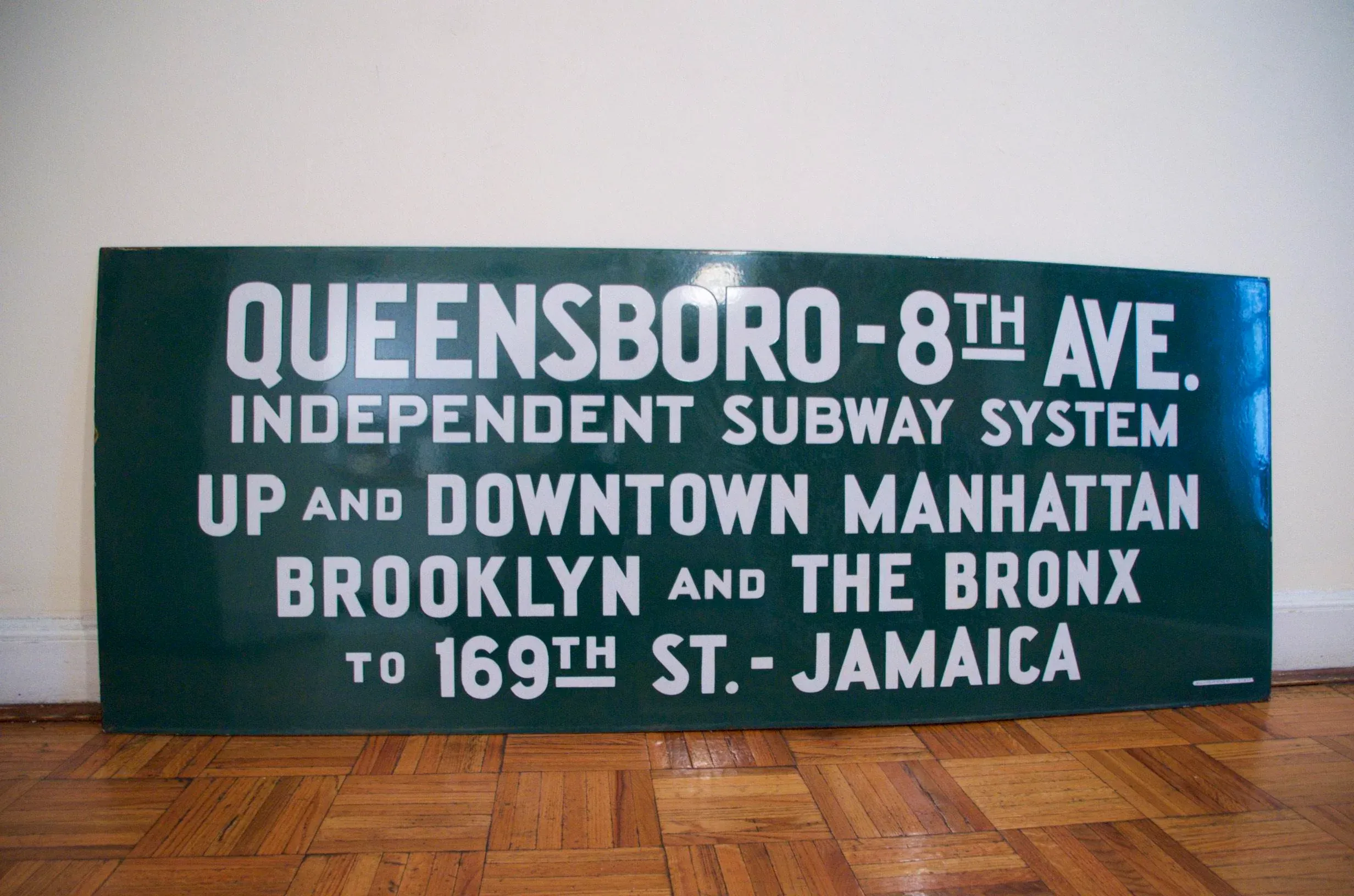 ヴィンテージ　バスサイン BUS SIGNS ビンテージバスサイン エンブレム - WEST VILLAGE TOKYO