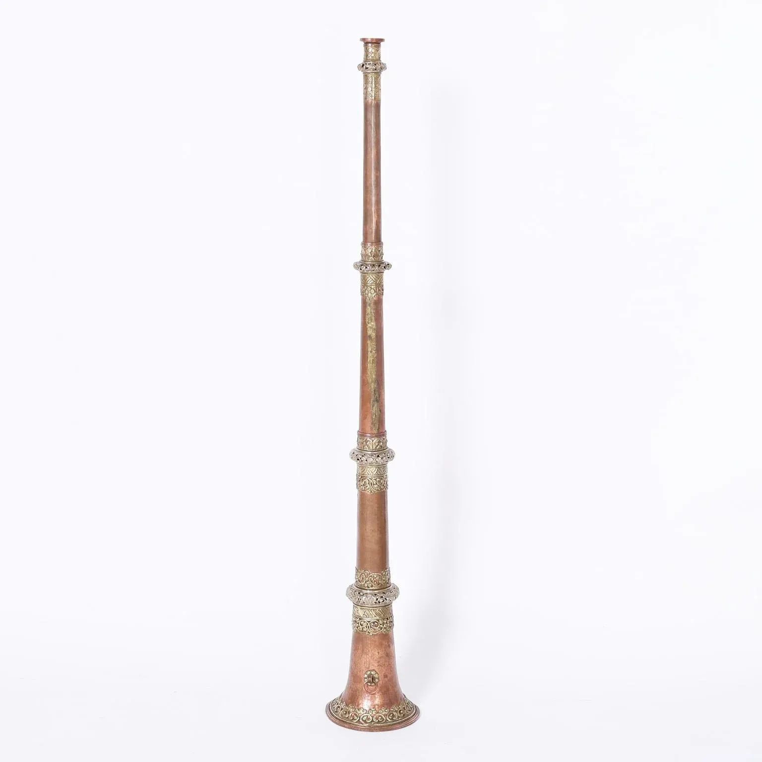 Tibetan Telescoping Long Horn | Chairish