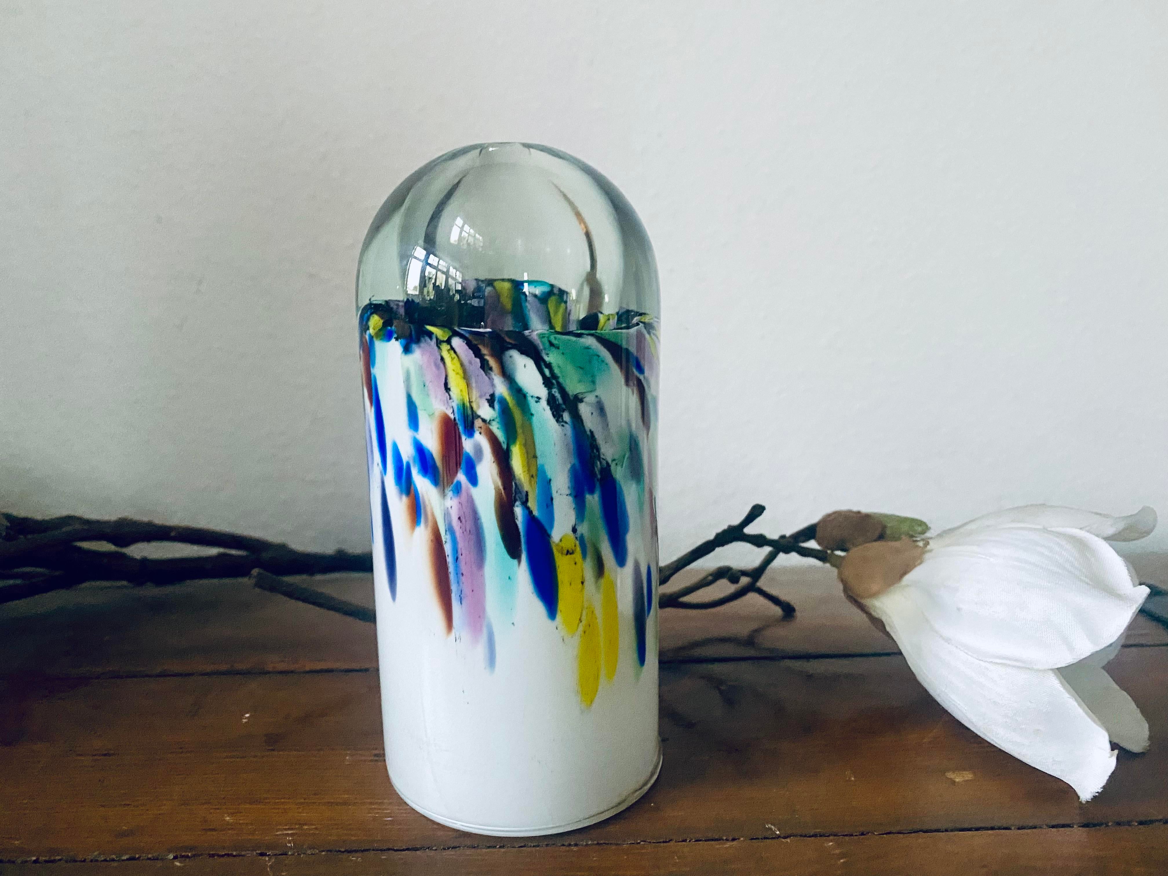 エレナゴリナ　リトグラフ　1993年　90／100 Glass Vase by Hans Jürgen Richartz for Richartz Art