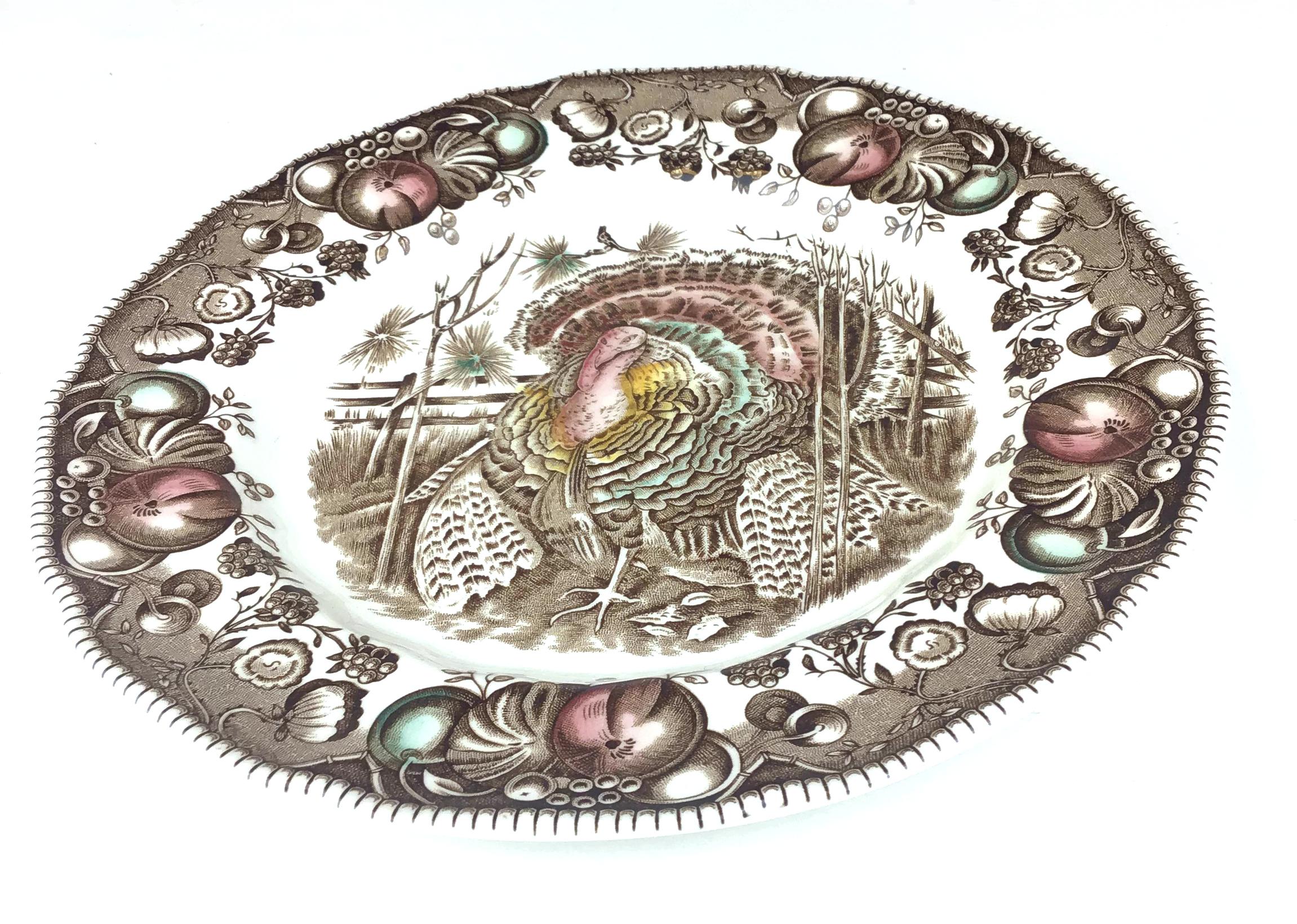 Johnson brothers top turkey plates