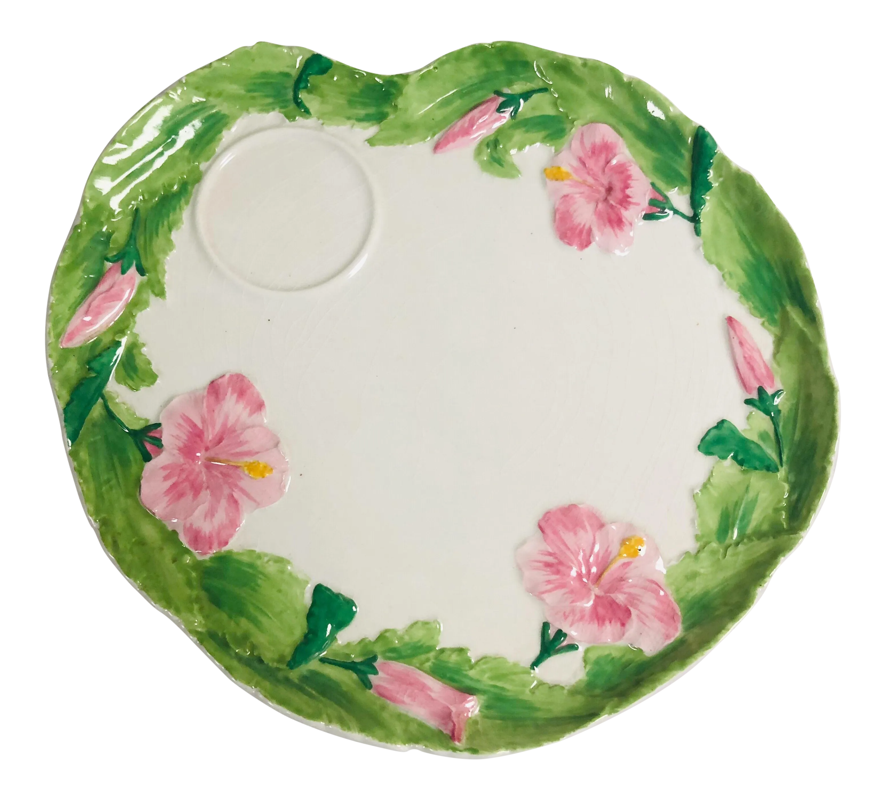1960s Ten Floral Italian Luncheon Plates