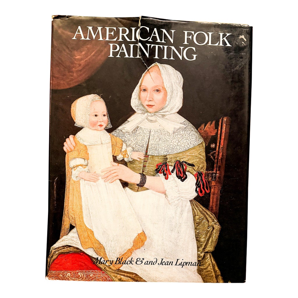 1960s American Folk Art Painting Book | Chairish