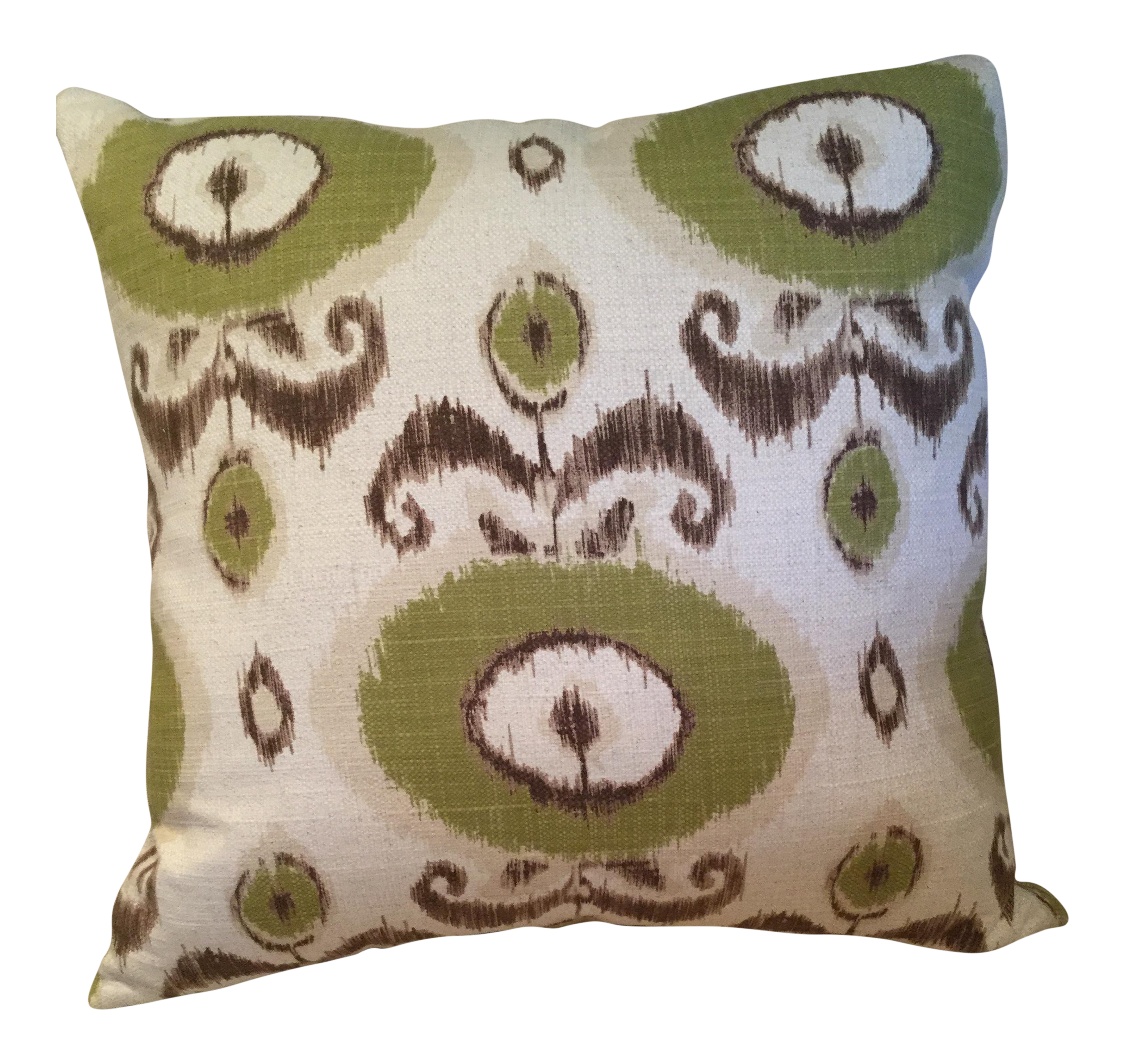 Pindler Fabric Ikat Pillow Chairish