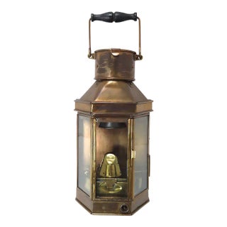 Authentic Vintage 1940s Grimley & Co. Birmingham Brass Ships Cabin