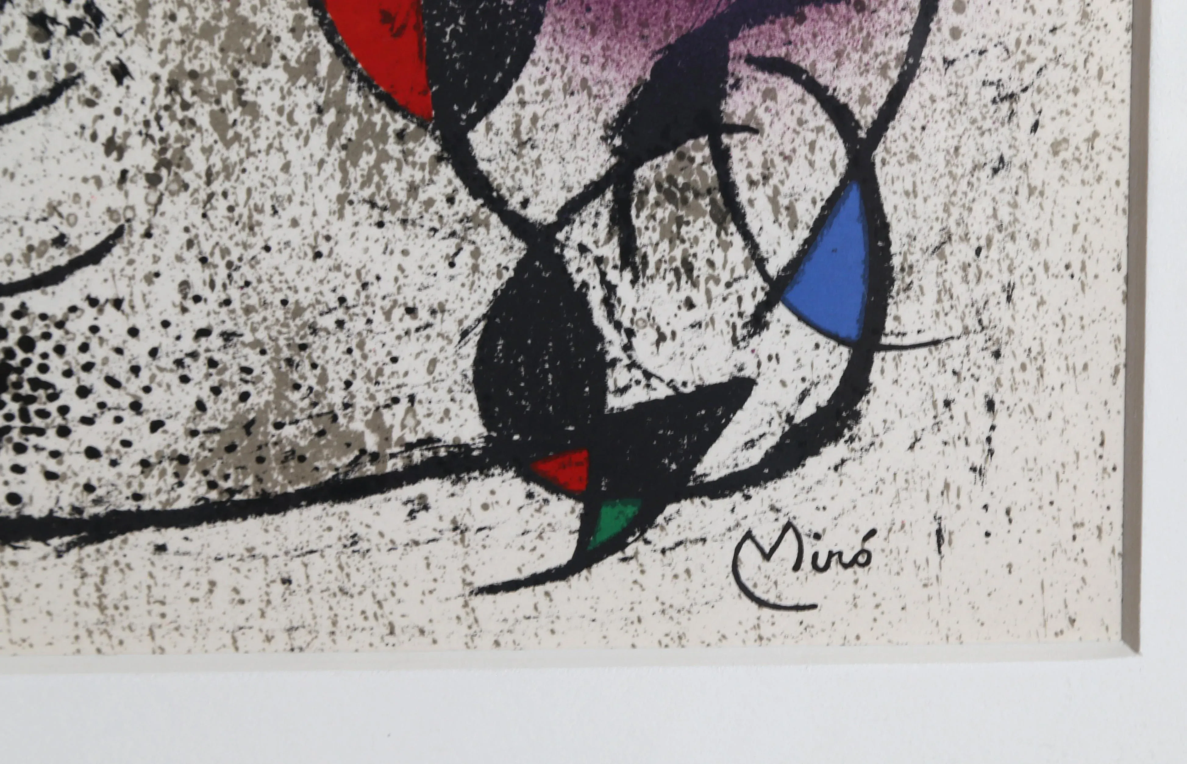 Jaillie Du Calcaire, Lithograph by Joan Miro