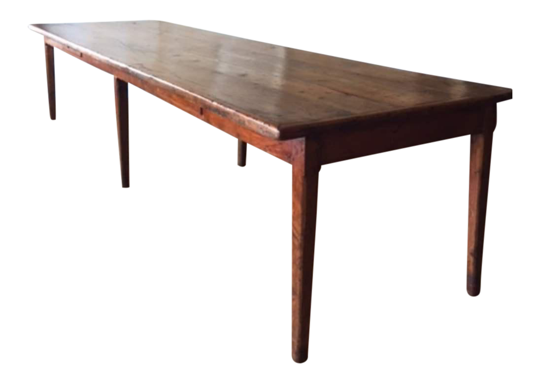 Tuscan Antique Dining Table Chairish