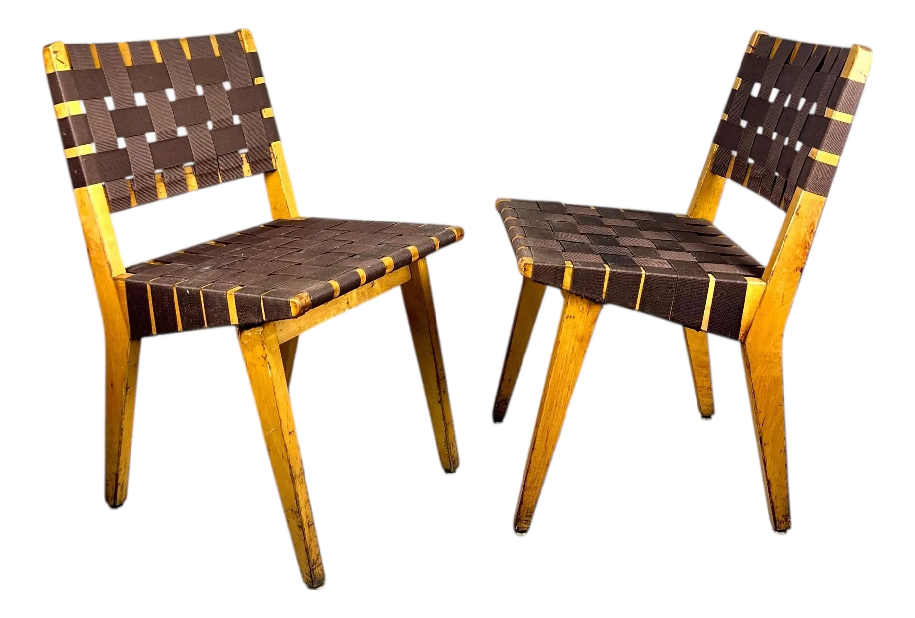 Pair of Vintage Jens Risom Side Chairs for Knoll | Chairish, image size:1851x1250