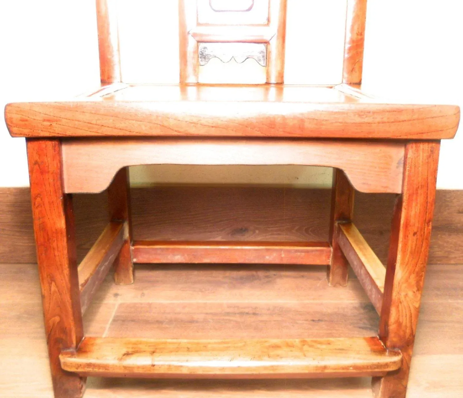 Antique Chinese Ming Children Chair, Zelkova Wood, Circa 1800-1849