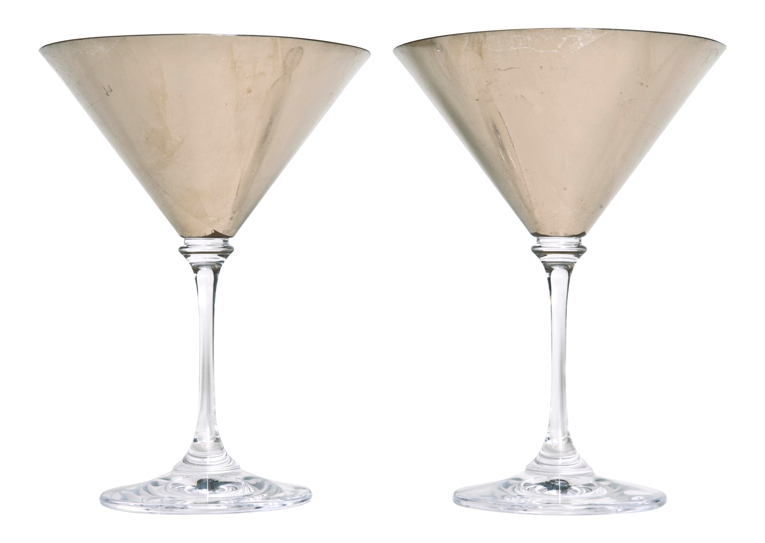 Martini Glasses a Pair Chairish