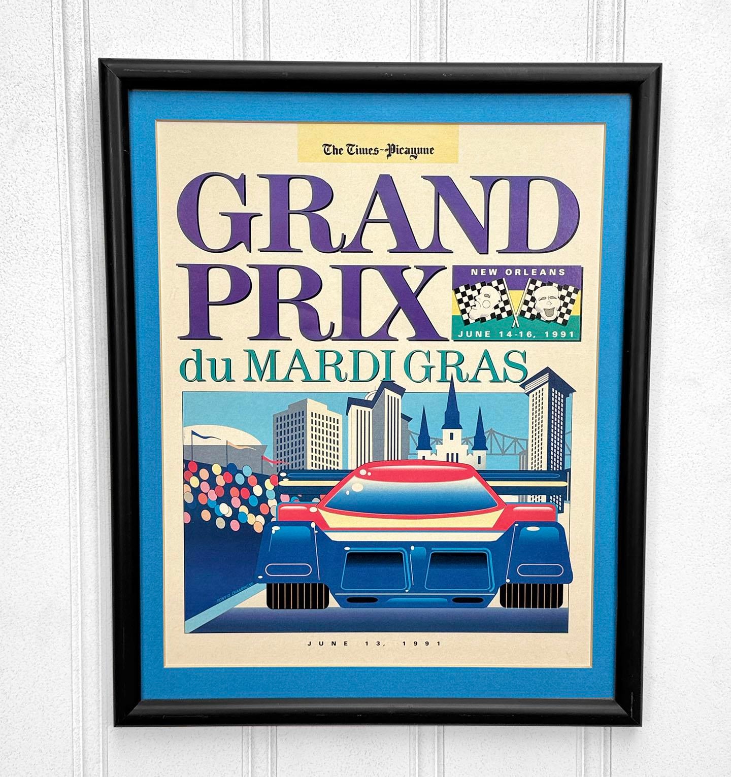 額装品/グレイトフルデッド Mardi Gras 1995/アートポスター 額装品/グレイトフルデッド Mardi Gras 1995/アートポスター