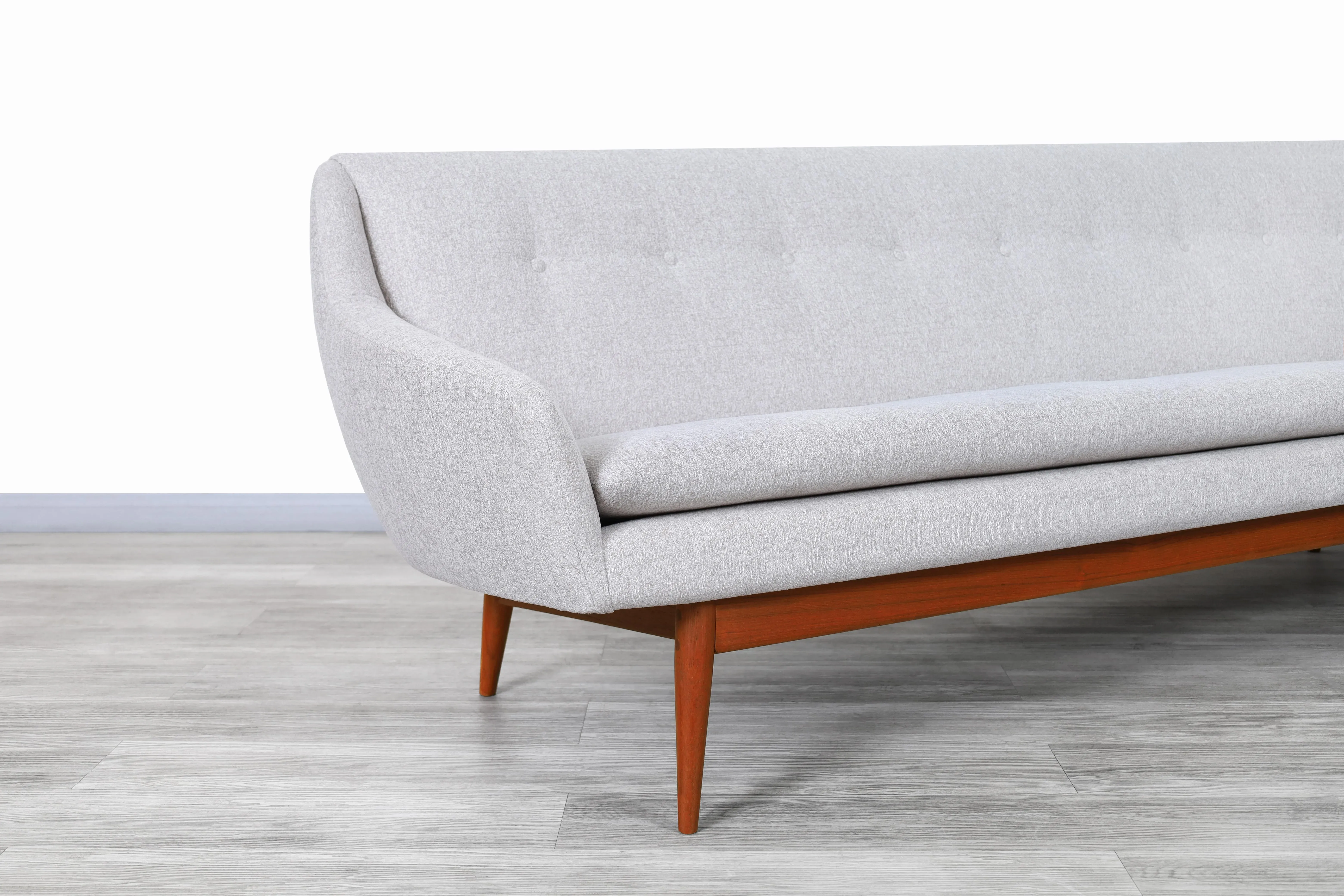 Norwegian Teak Sofa by Gerhard Berg for Lk Hjelle Chairish
