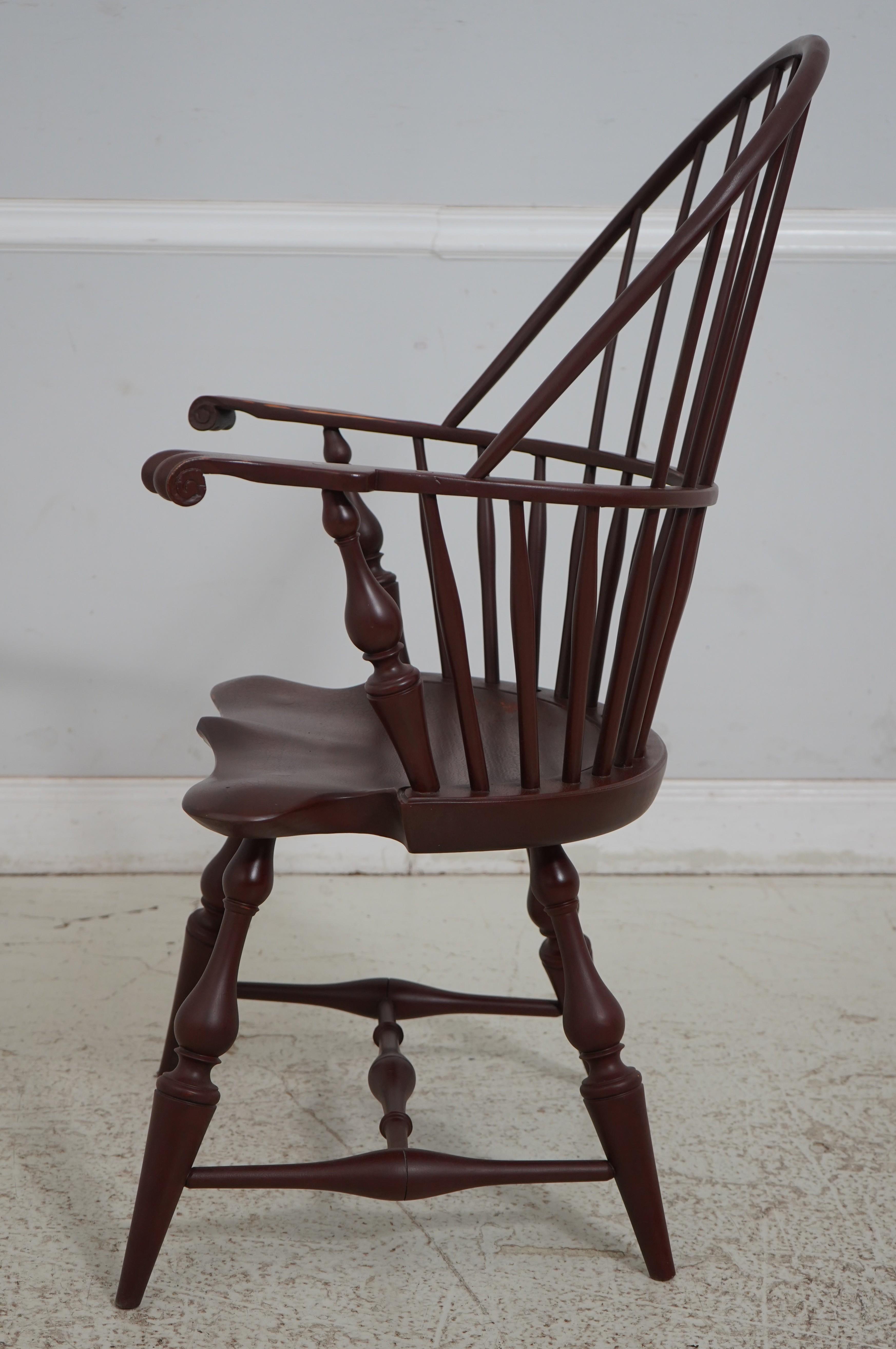 Dr Dimes Painted Decorated Windsor Style Armchair Chairish