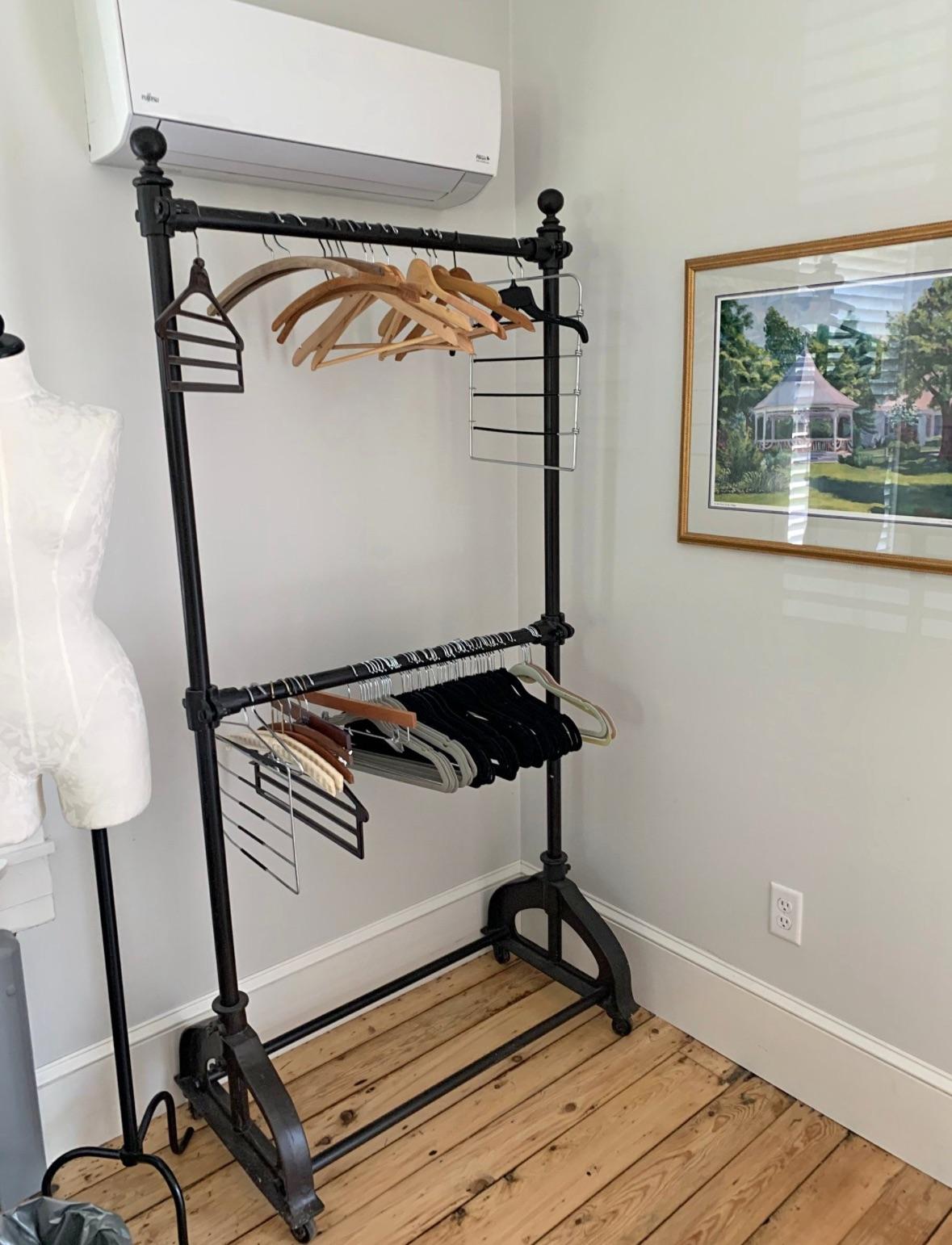 Vintage Cast Iron Clothing Rack Restoration Hardware Chairish