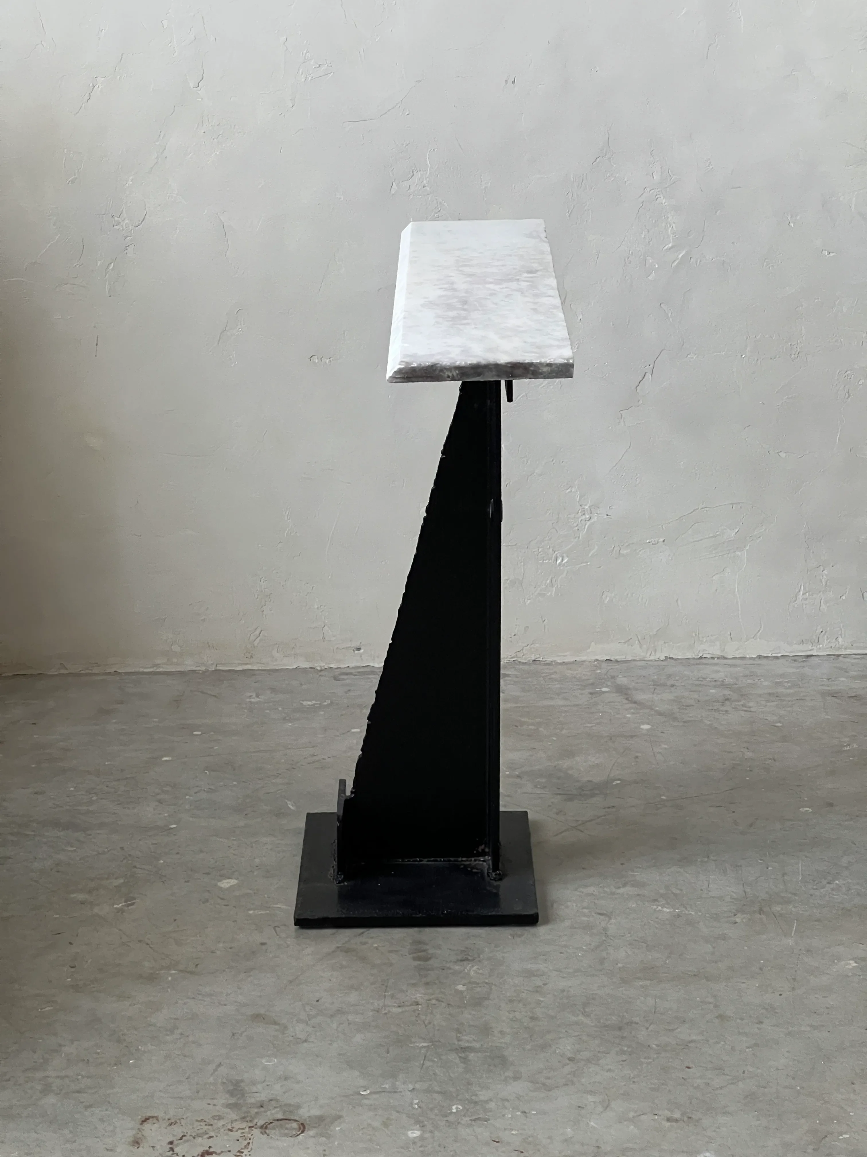 Small Iron and Marble Console